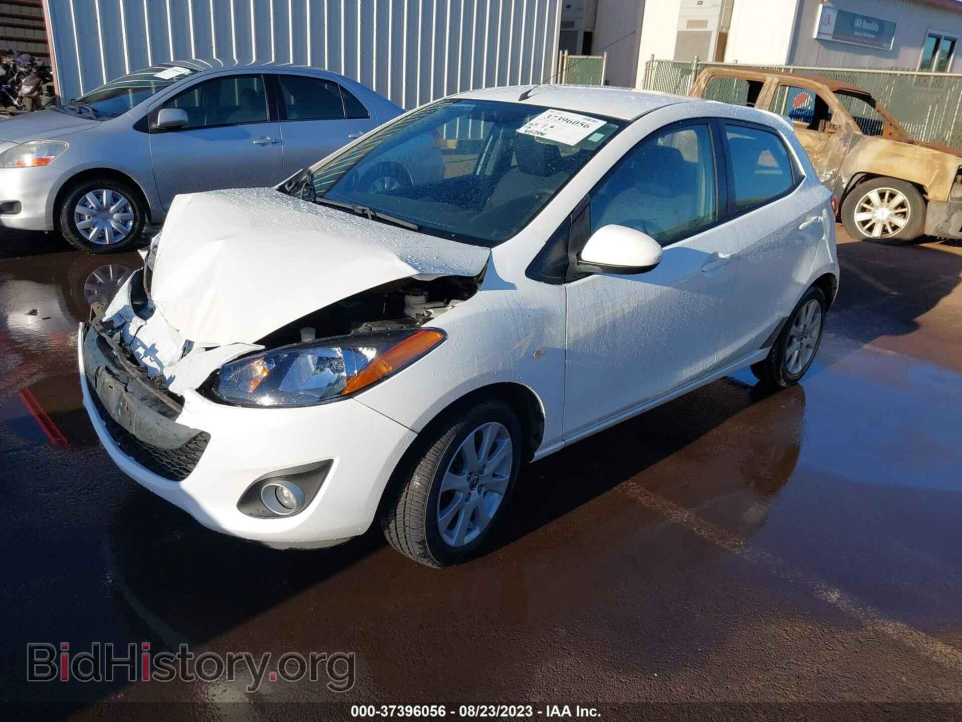 2013 MAZDA MAZDA2 - VIN: JM1DE1LY7D0161557 - Фото 2