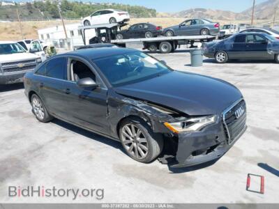2013 Audi A6 2.0T Premium, черный — VIN WAUDFAFC3DN106908, IAAI