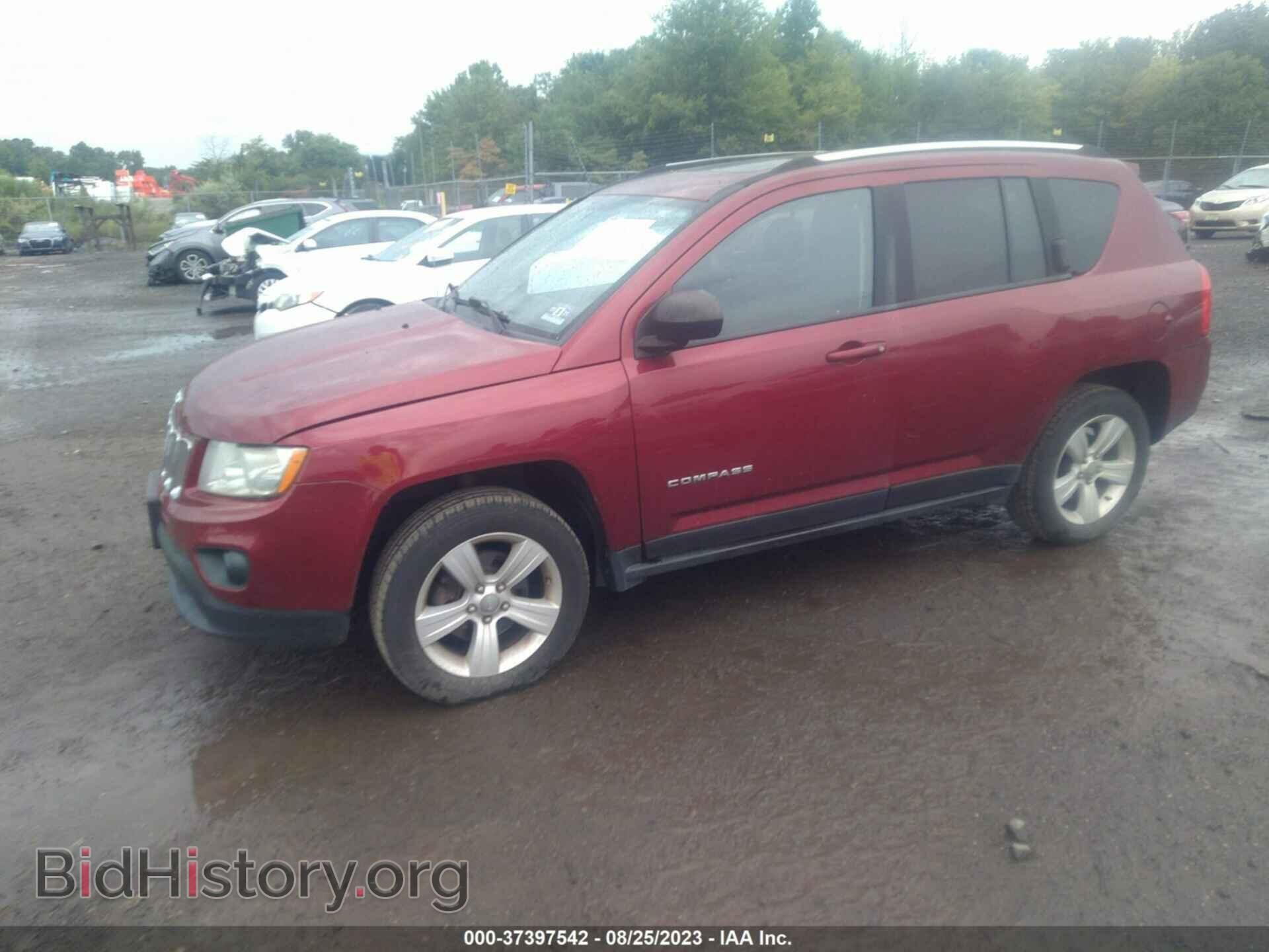 2012 JEEP COMPASS - VIN: 1C4NJDEB8CD524451 - Фото 2