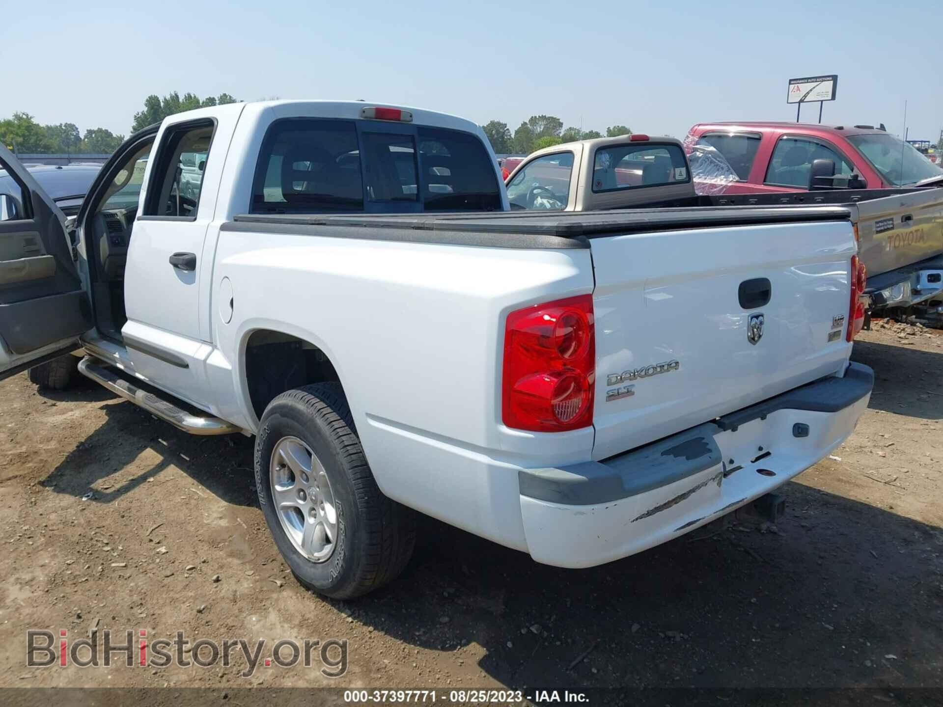 2007 DODGE DAKOTA - VIN: 1D7HE48P17S168974 - Фото 3