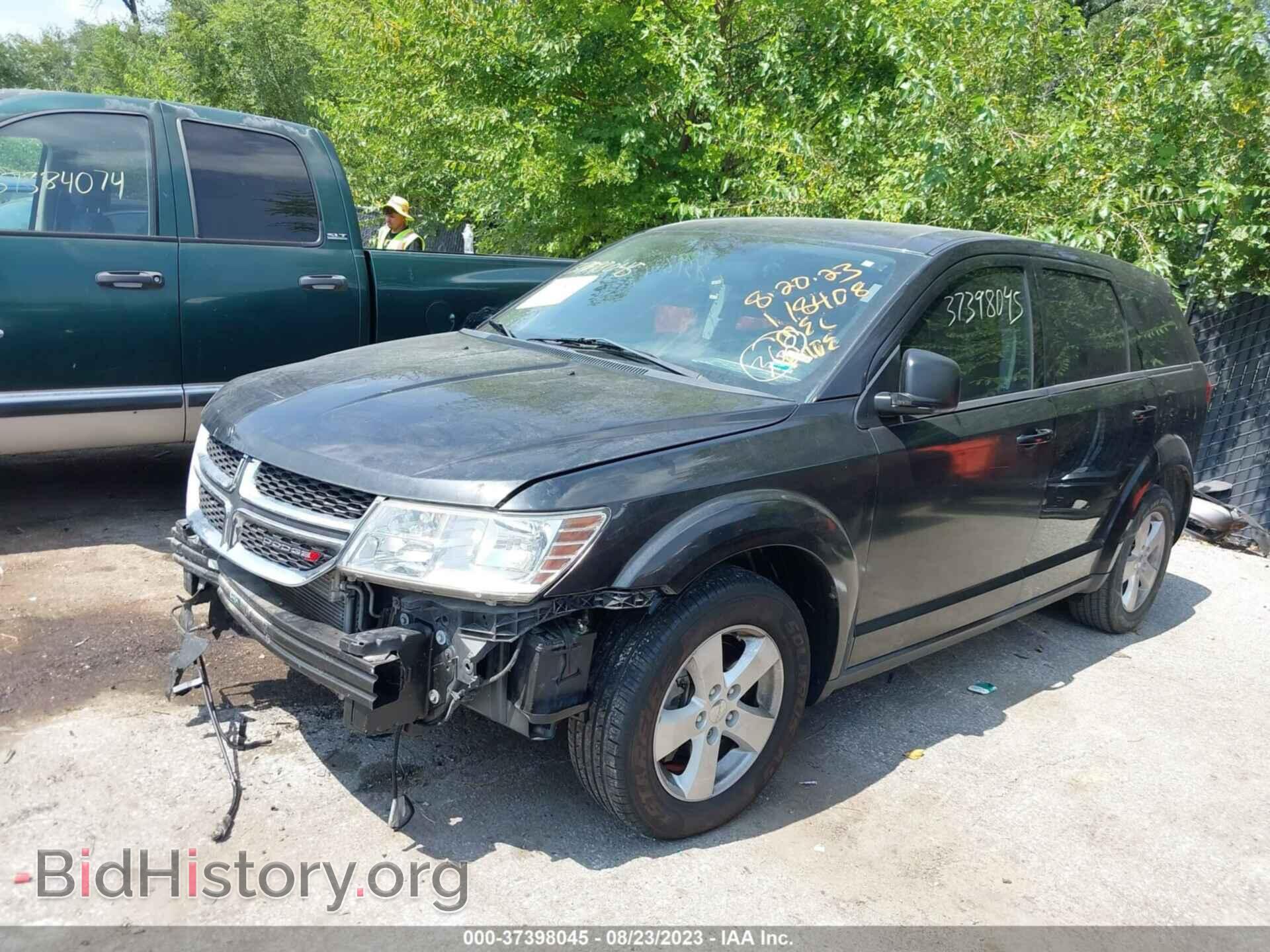 2013 DODGE JOURNEY - VIN: 3C4PDCAB4DT547768 - Фото 2