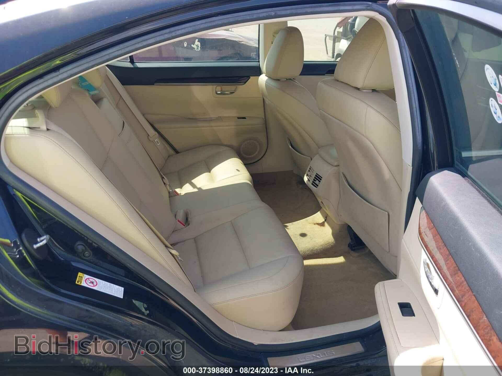 2013 LEXUS ES 350 - VIN: JTHBK1GG9D2004066 - Фото 8
