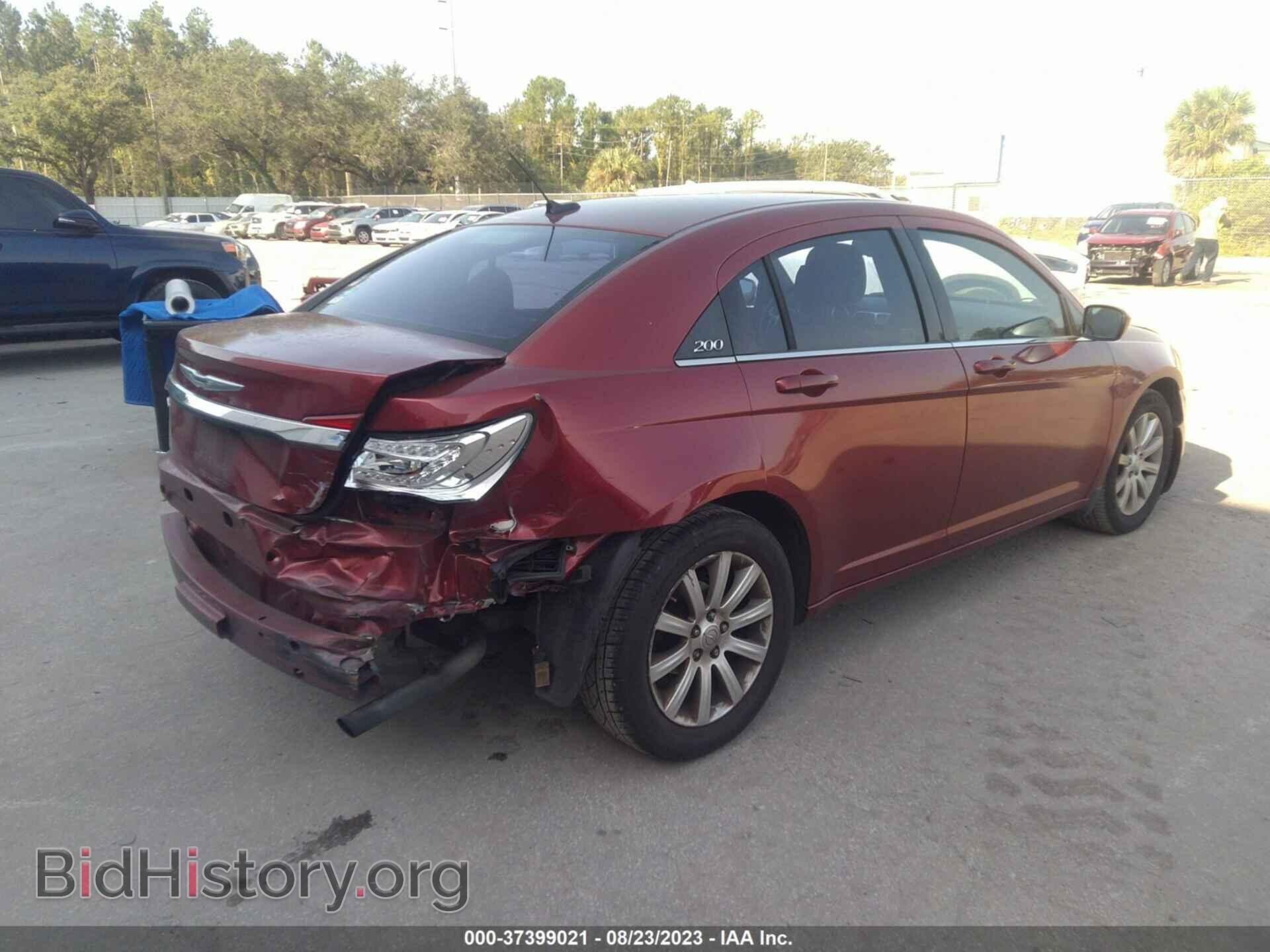 2012 CHRYSLER 200 - VIN: 1C3CCBBB6CN299309 - Фото 4