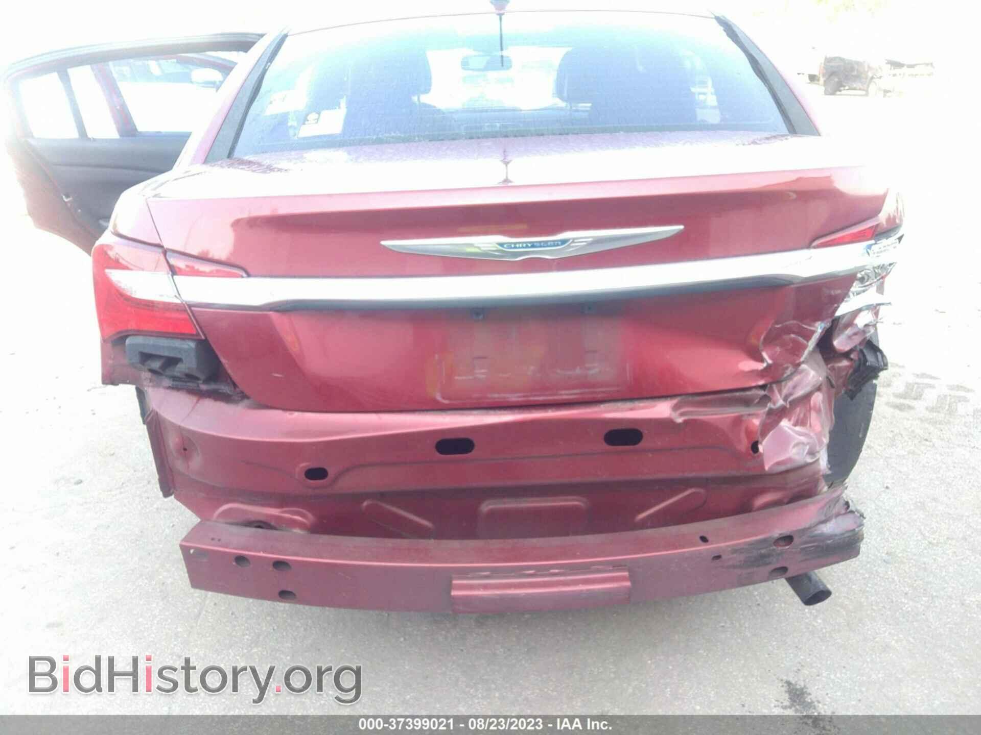 2012 CHRYSLER 200 - VIN: 1C3CCBBB6CN299309 - Фото 6