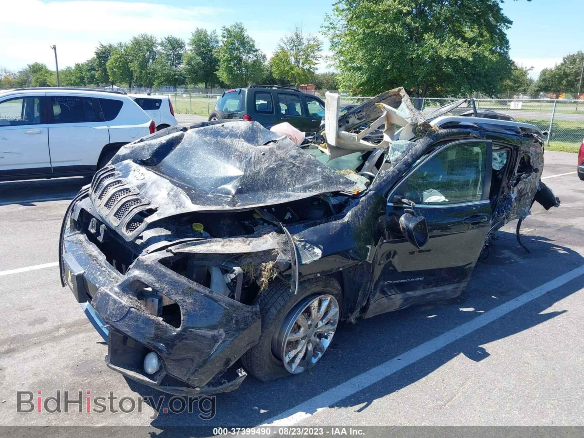 2014 JEEP CHEROKEE - VIN: 1C4PJMDS5EW277794 - Фото 2