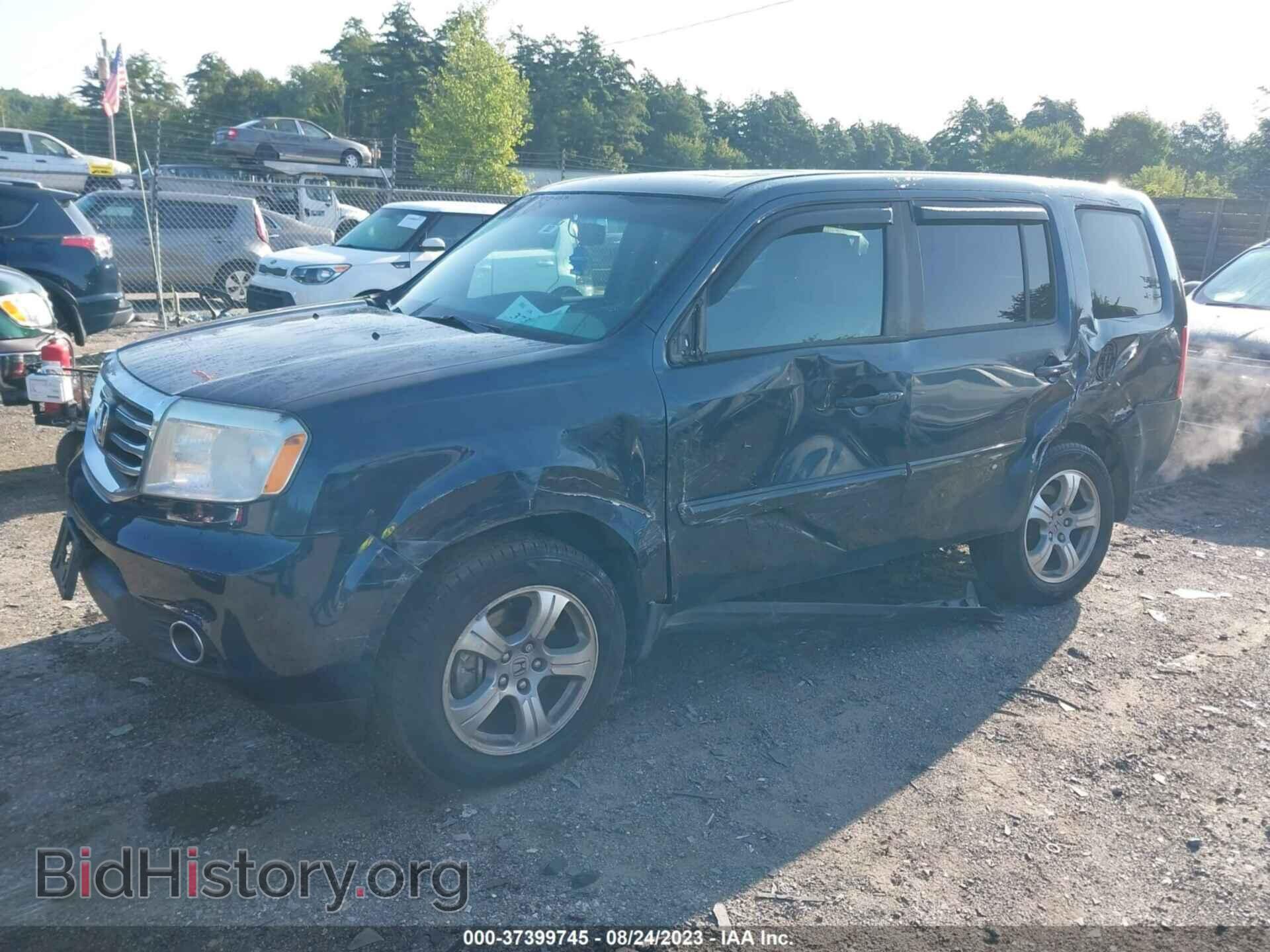 2012 HONDA PILOT - VIN: 5FNYF4H50CB031909 - Фото 2