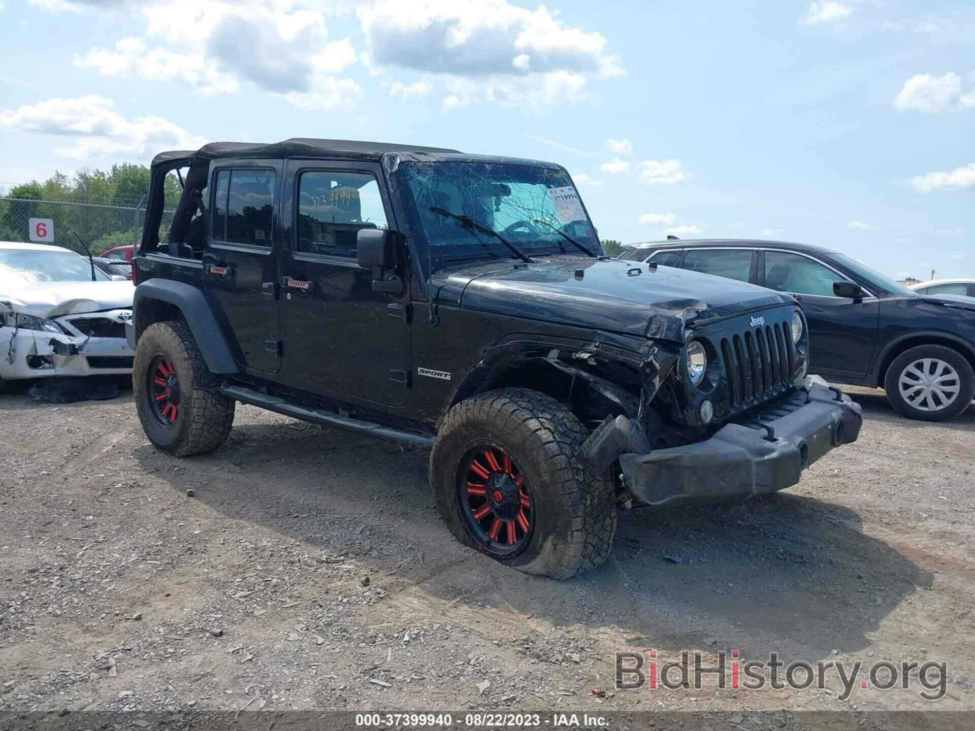 Photo 1C4BJWDG7GL244561 - JEEP WRANGLER UNLIMITED 2016