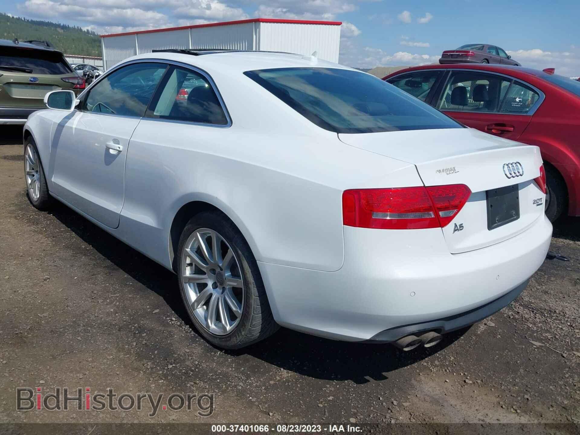2012 AUDI A5 - VIN: WAULFAFRXCA026074 - Фото 3