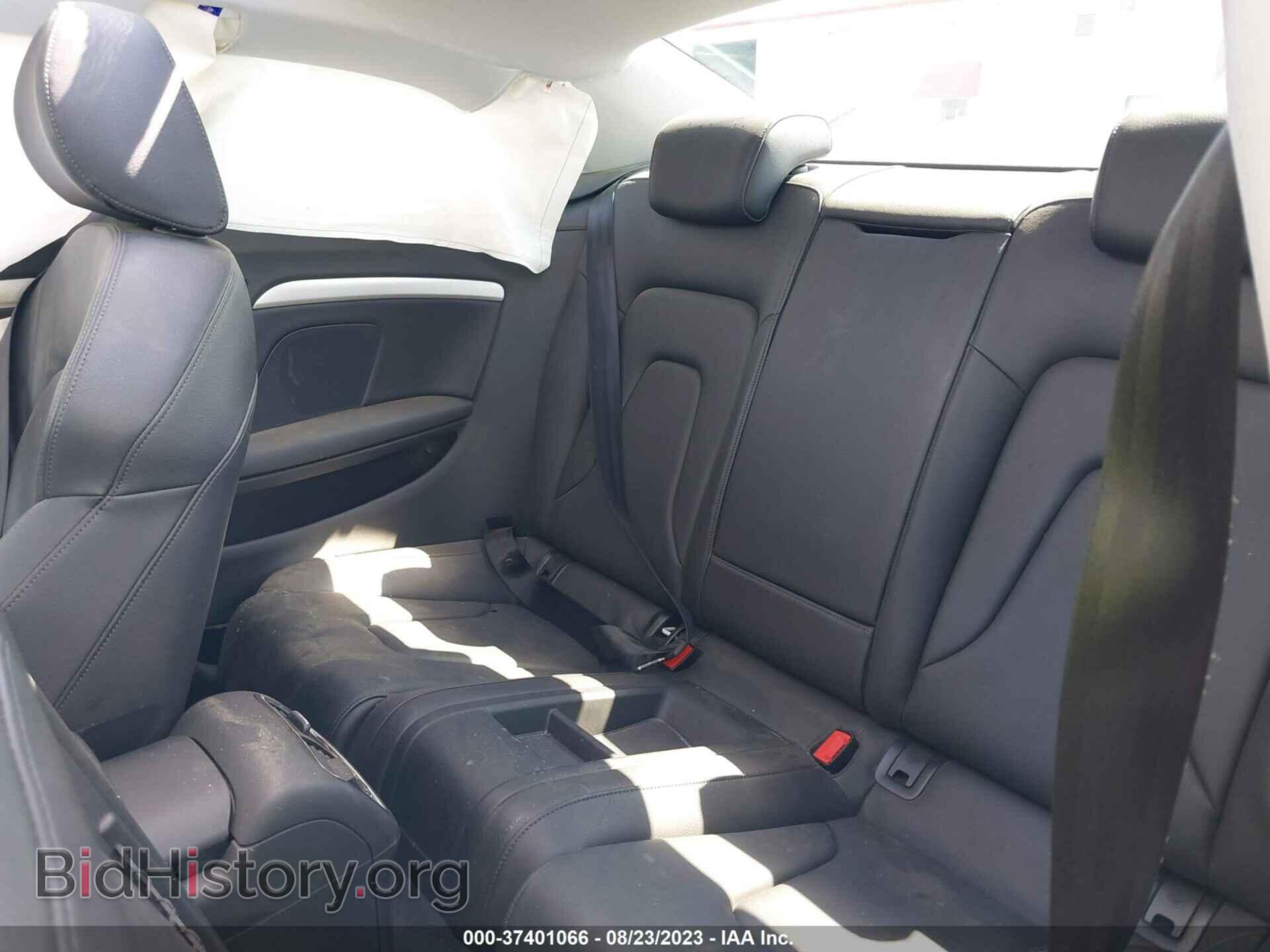 2012 AUDI A5 - VIN: WAULFAFRXCA026074 - Фото 8
