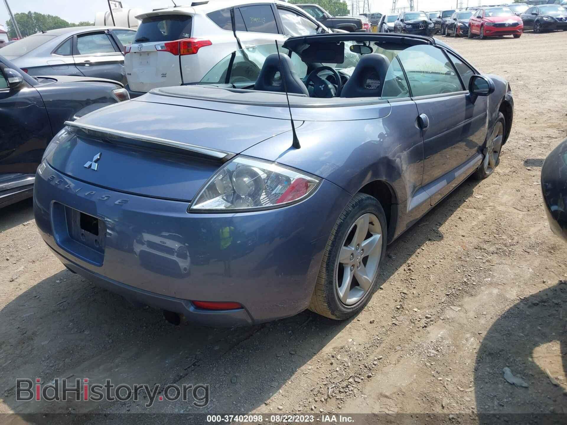 2007 MITSUBISHI ECLIPSE - VIN: 4A3AL25F17E026668 - Photo 4