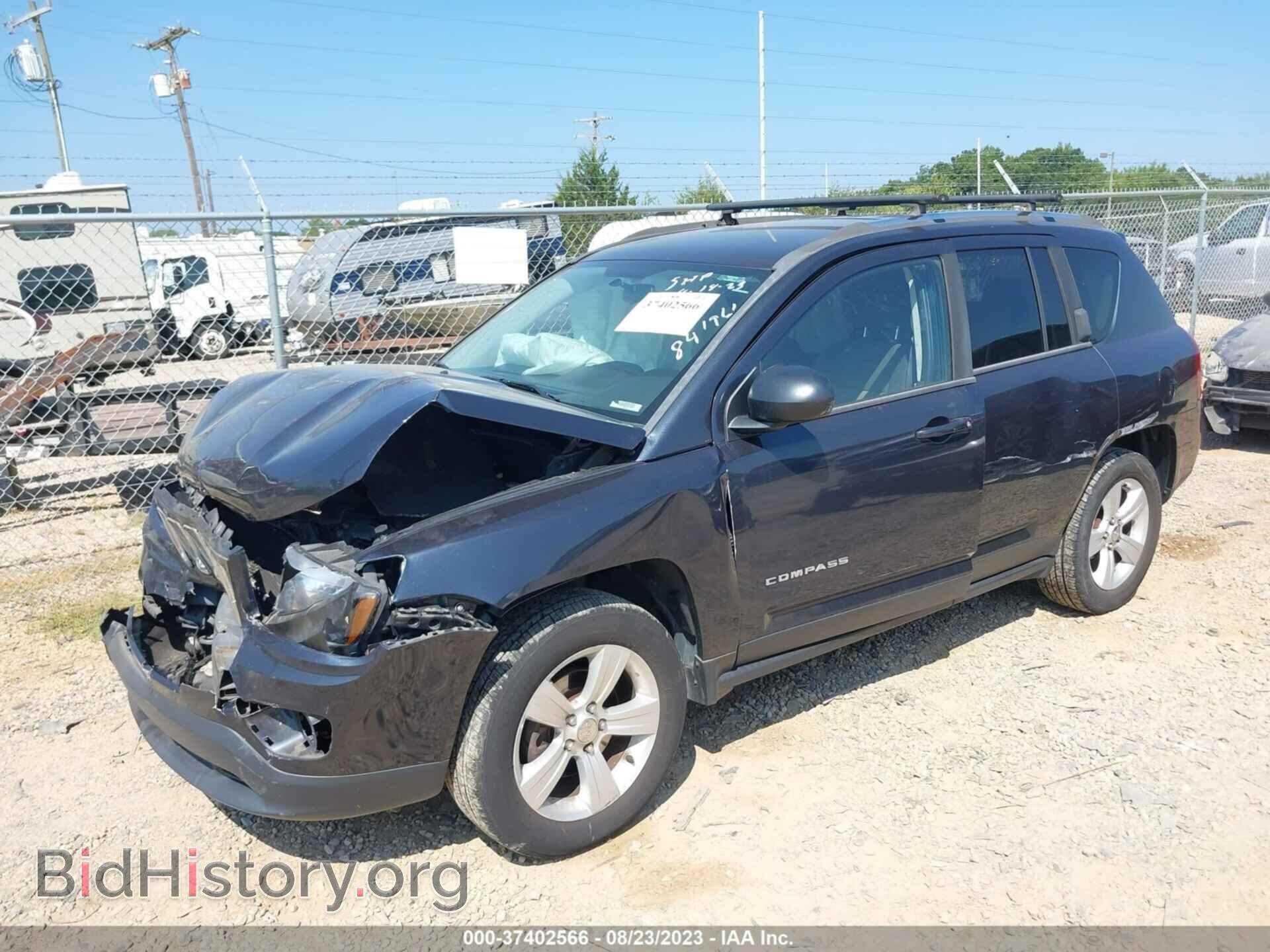 2014 JEEP COMPASS - VIN: 1C4NJDBB6ED841961 - Фото 2