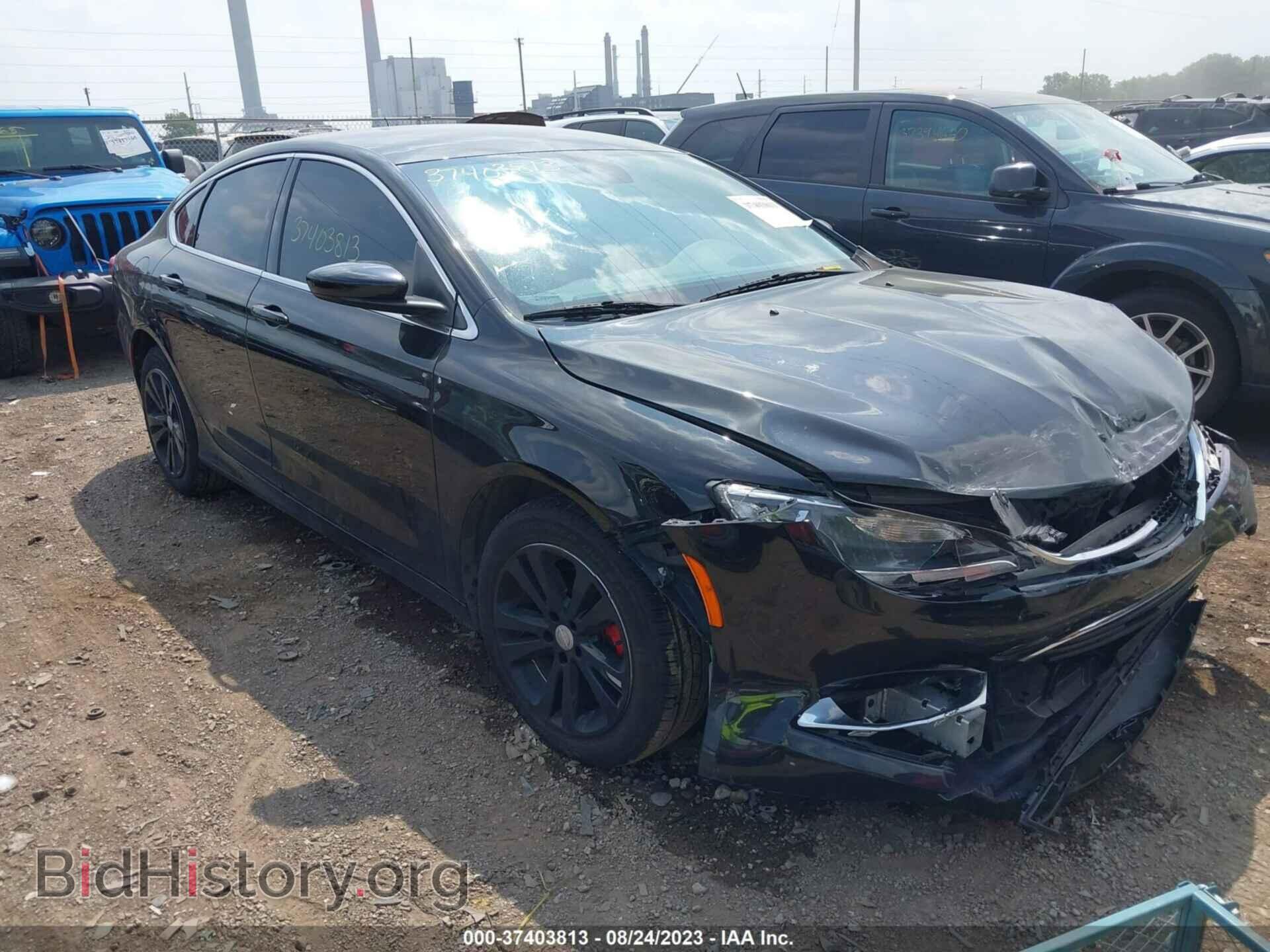 Фотография 1C3CCCAB0FN583899 - CHRYSLER 200 2015