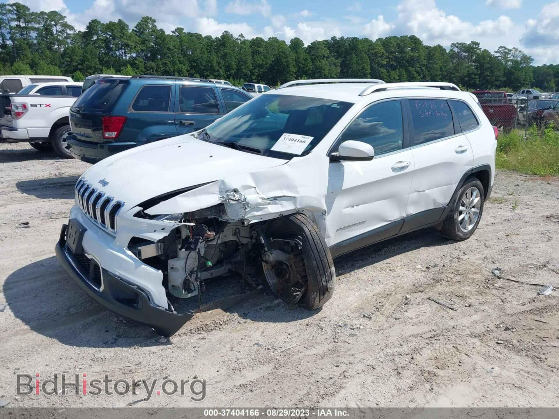 2016 JEEP CHEROKEE - VIN: 1C4PJMDS1GW131007 - Фото 2