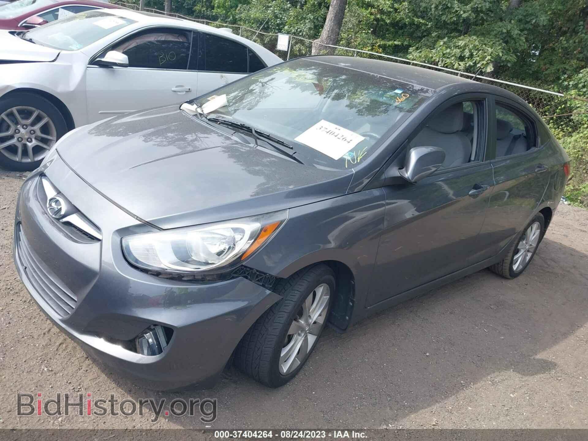 2013 HYUNDAI ACCENT - VIN: KMHCU4AE0DU397626 - Фото 2
