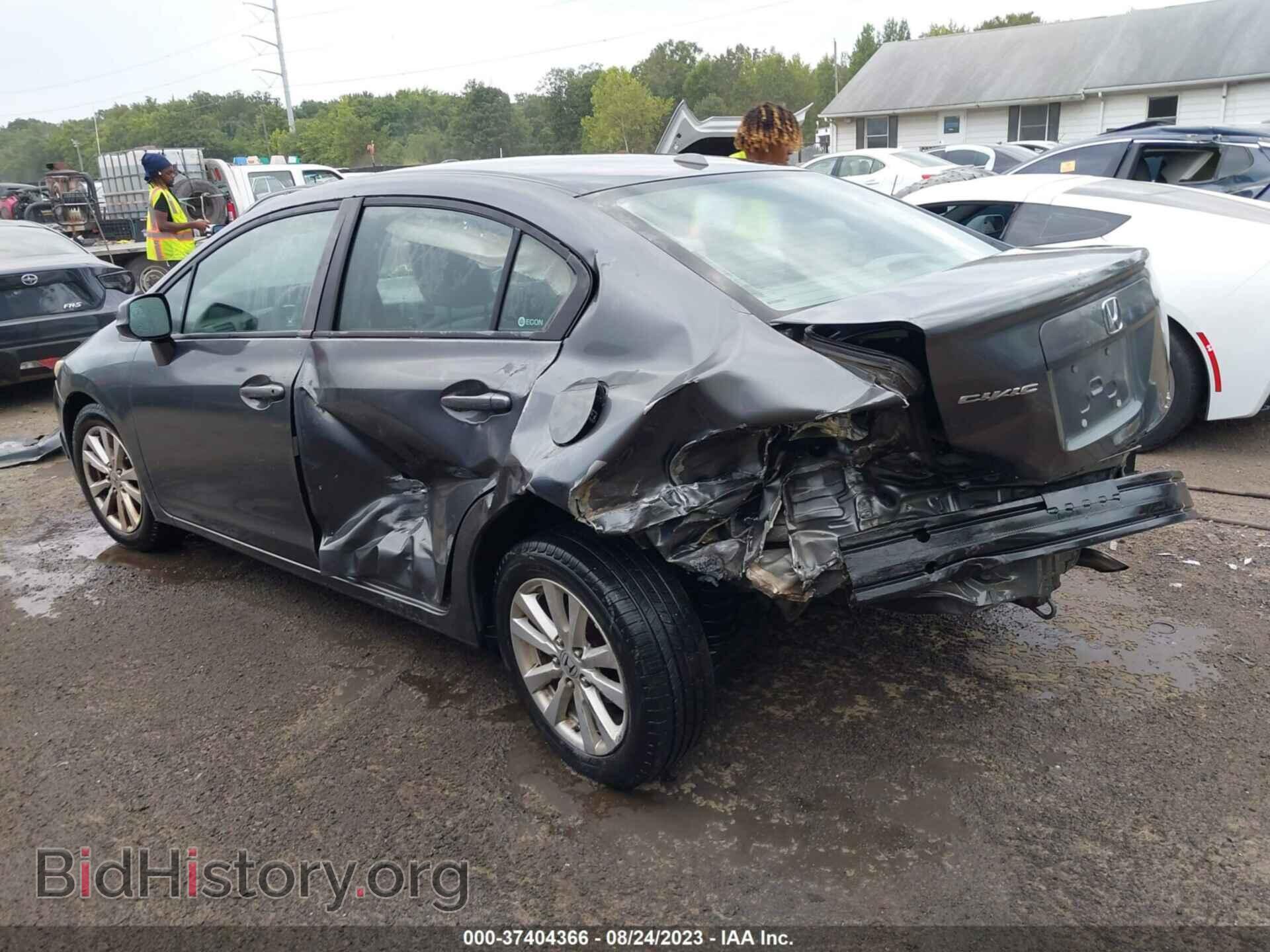2012 HONDA CIVIC - VIN: 2HGFB2F89CH306645 - Фото 3
