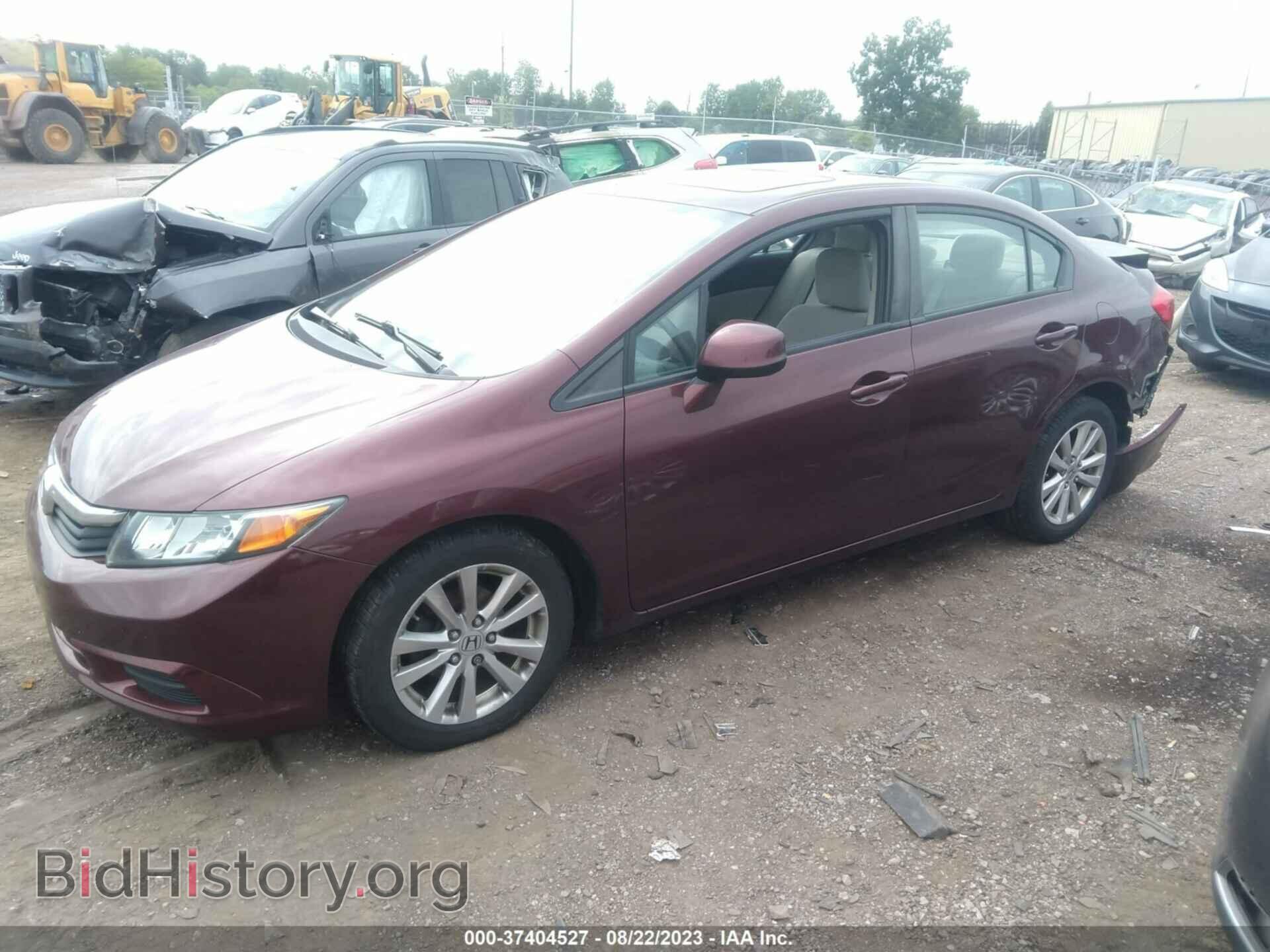 2012 HONDA CIVIC SDN - VIN: 19XFB2F87CE003941 - Фото 2