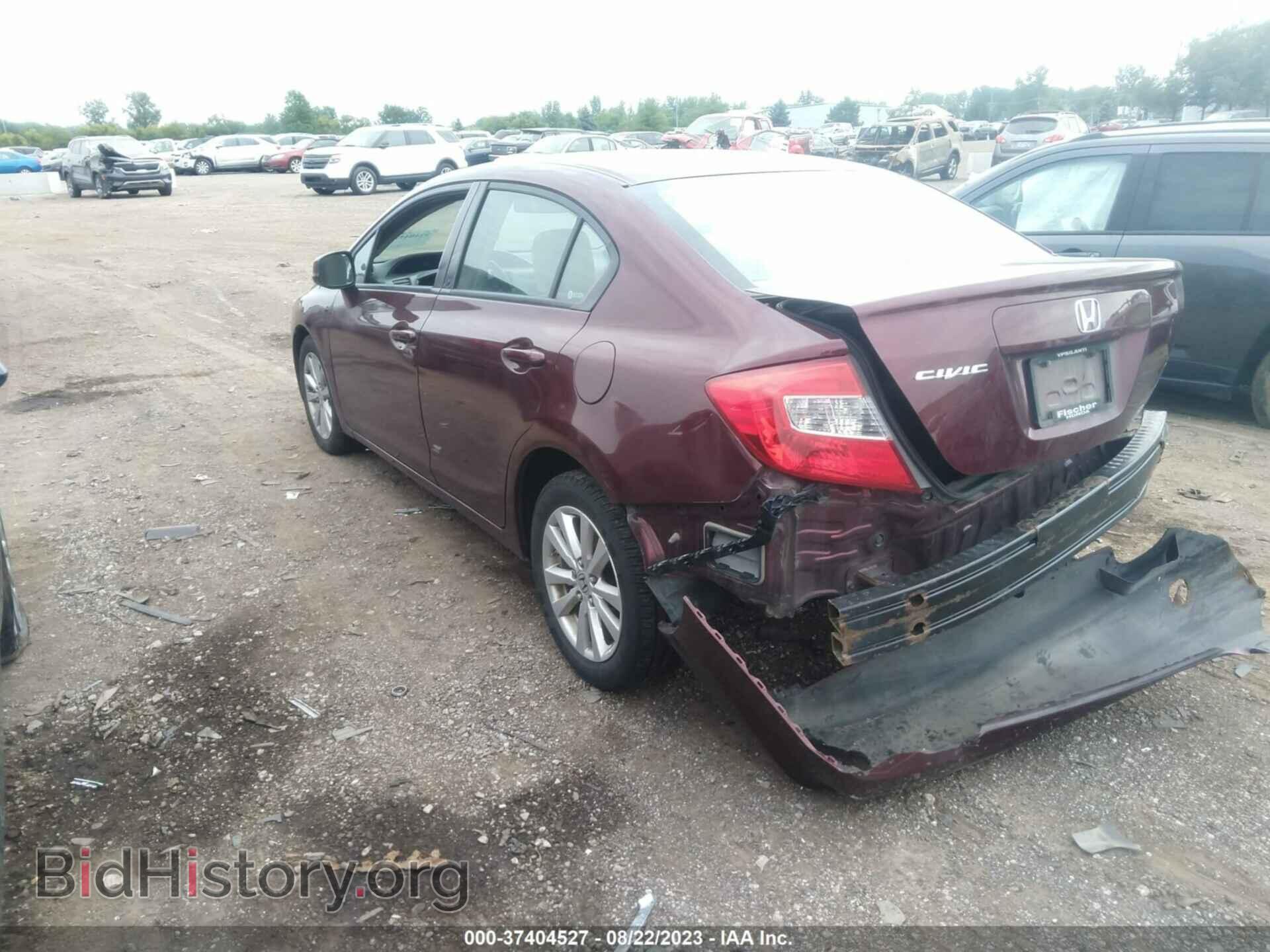 2012 HONDA CIVIC SDN - VIN: 19XFB2F87CE003941 - Фото 3
