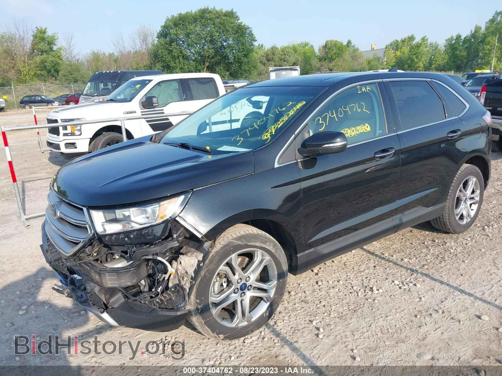 2015 FORD EDGE - VIN: 2FMTK4K84FBB00946 - Фото 2