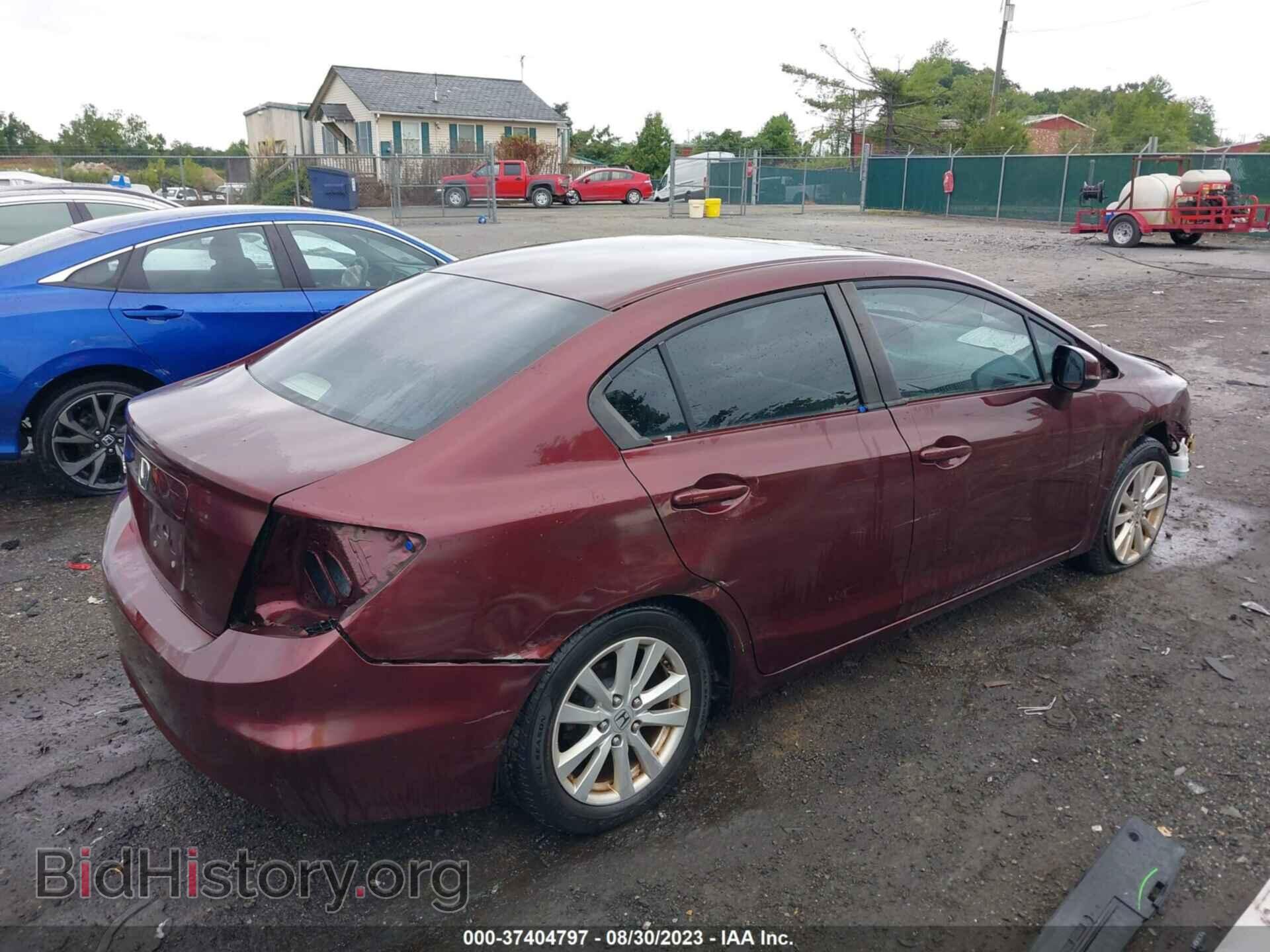 2012 HONDA CIVIC SDN - VIN: 19XFB2F91CE348312 - Фото 4
