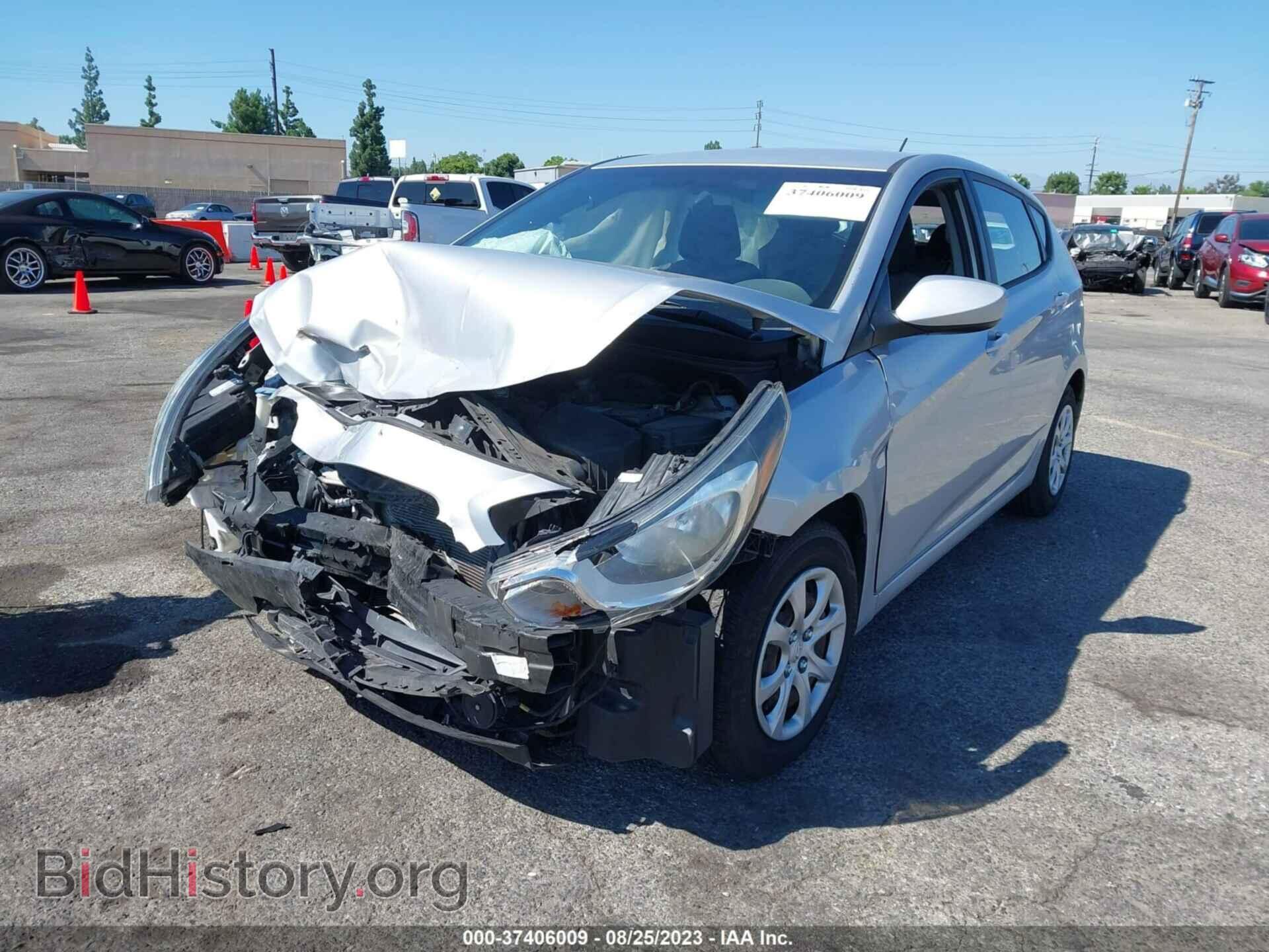 2014 HYUNDAI ACCENT - VIN: KMHCT5AE1EU161738 - Фото 2