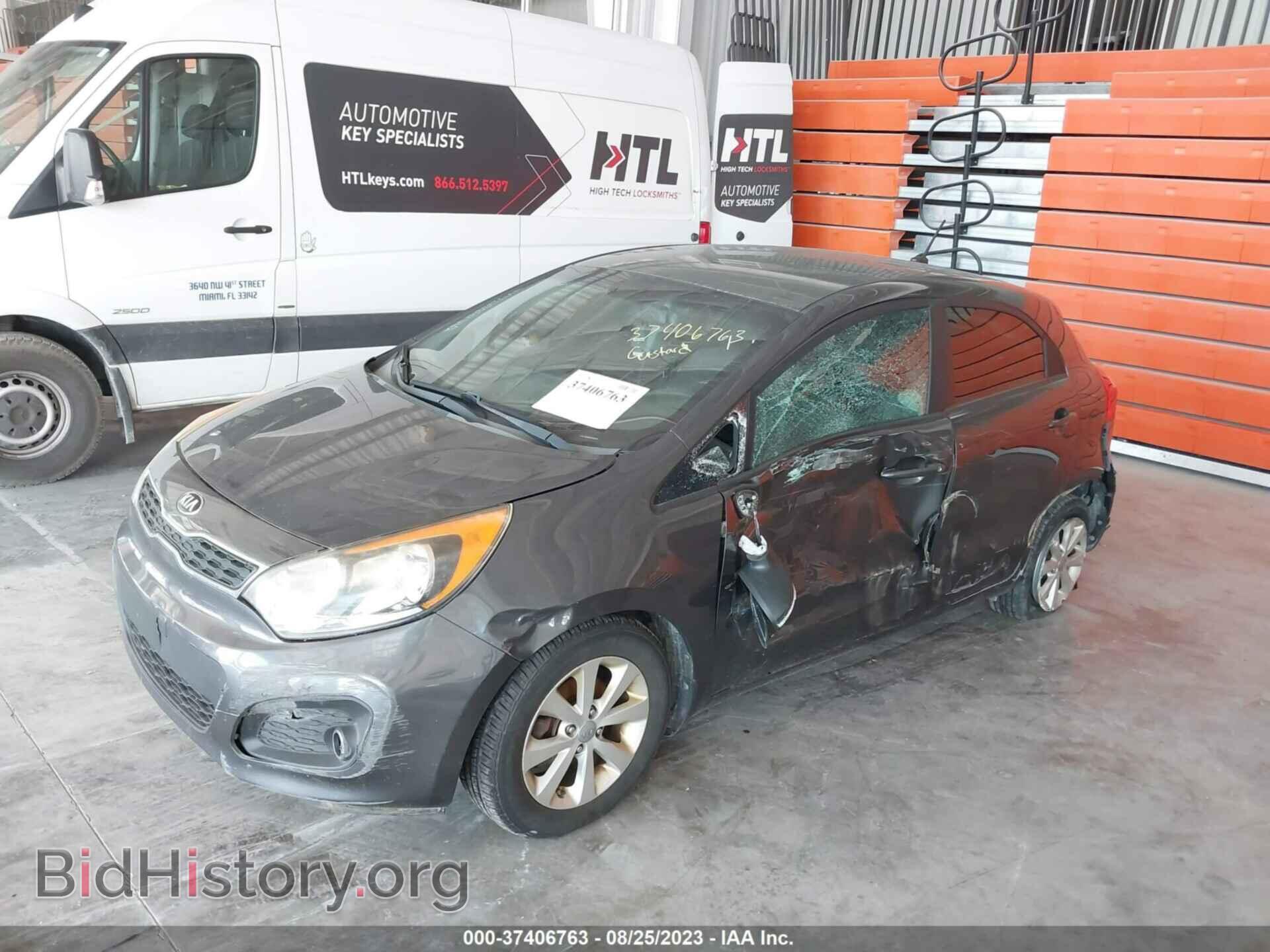 2013 KIA RIO - VIN: KNADN5A34D6157622 - Фото 2