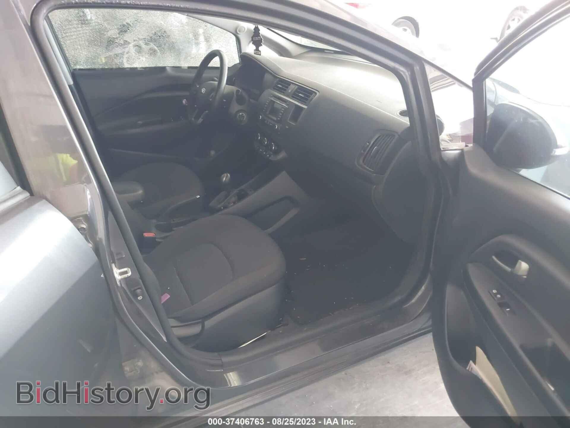 2013 KIA RIO - VIN: KNADN5A34D6157622 - Фото 5