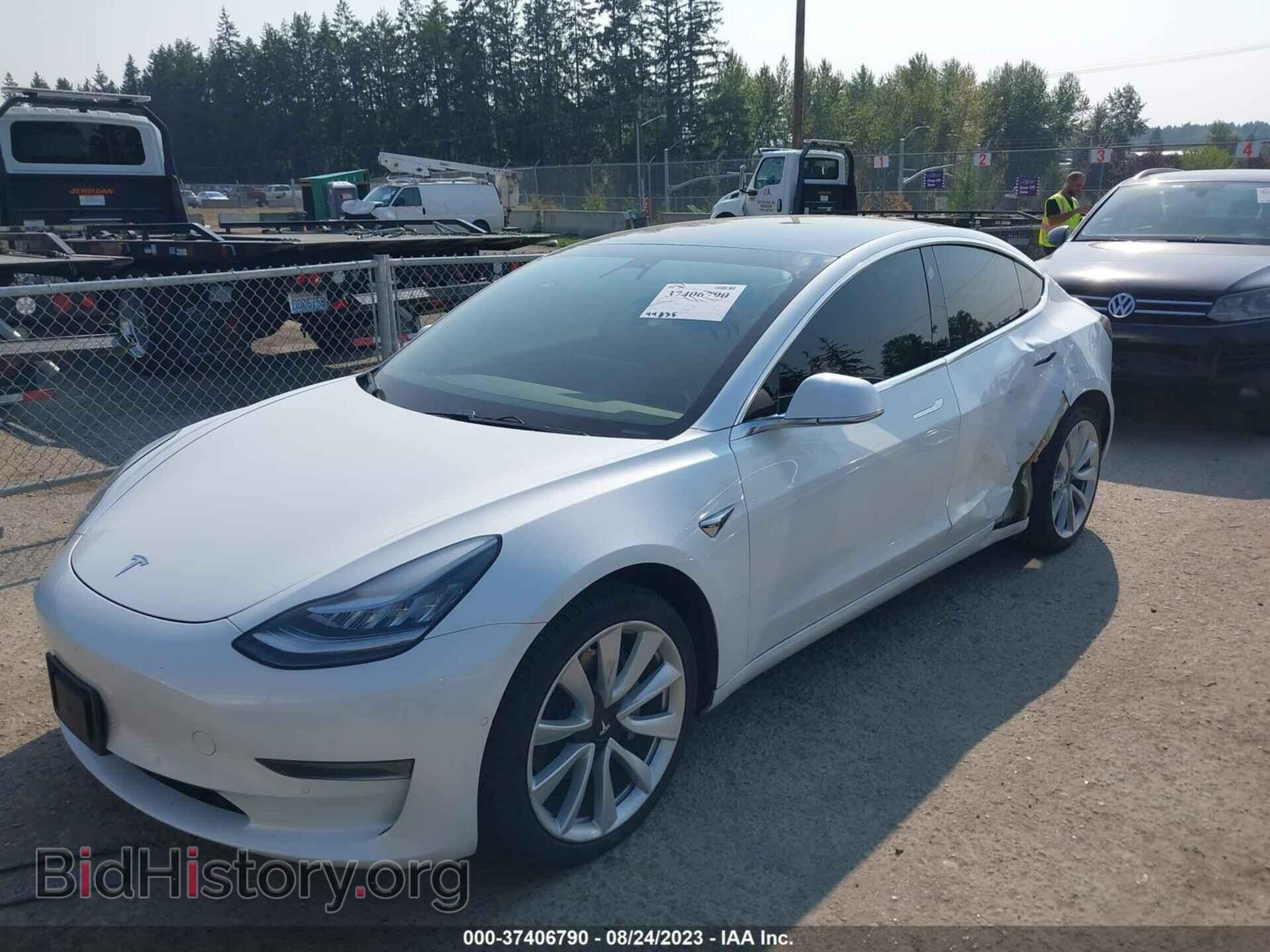 2019 TESLA MODEL 3 - VIN: 5YJ3E1EA3KF436383 - Фото 2