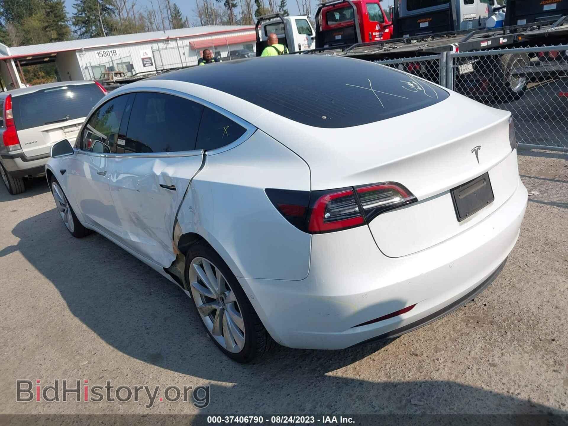 2019 TESLA MODEL 3 - VIN: 5YJ3E1EA3KF436383 - Фото 3