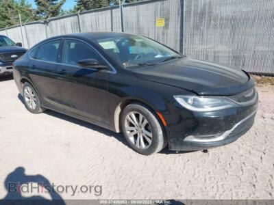 2015 Chrysler 200 Limited, черный — VIN 1C3CCCAB9FN672838, IAAI