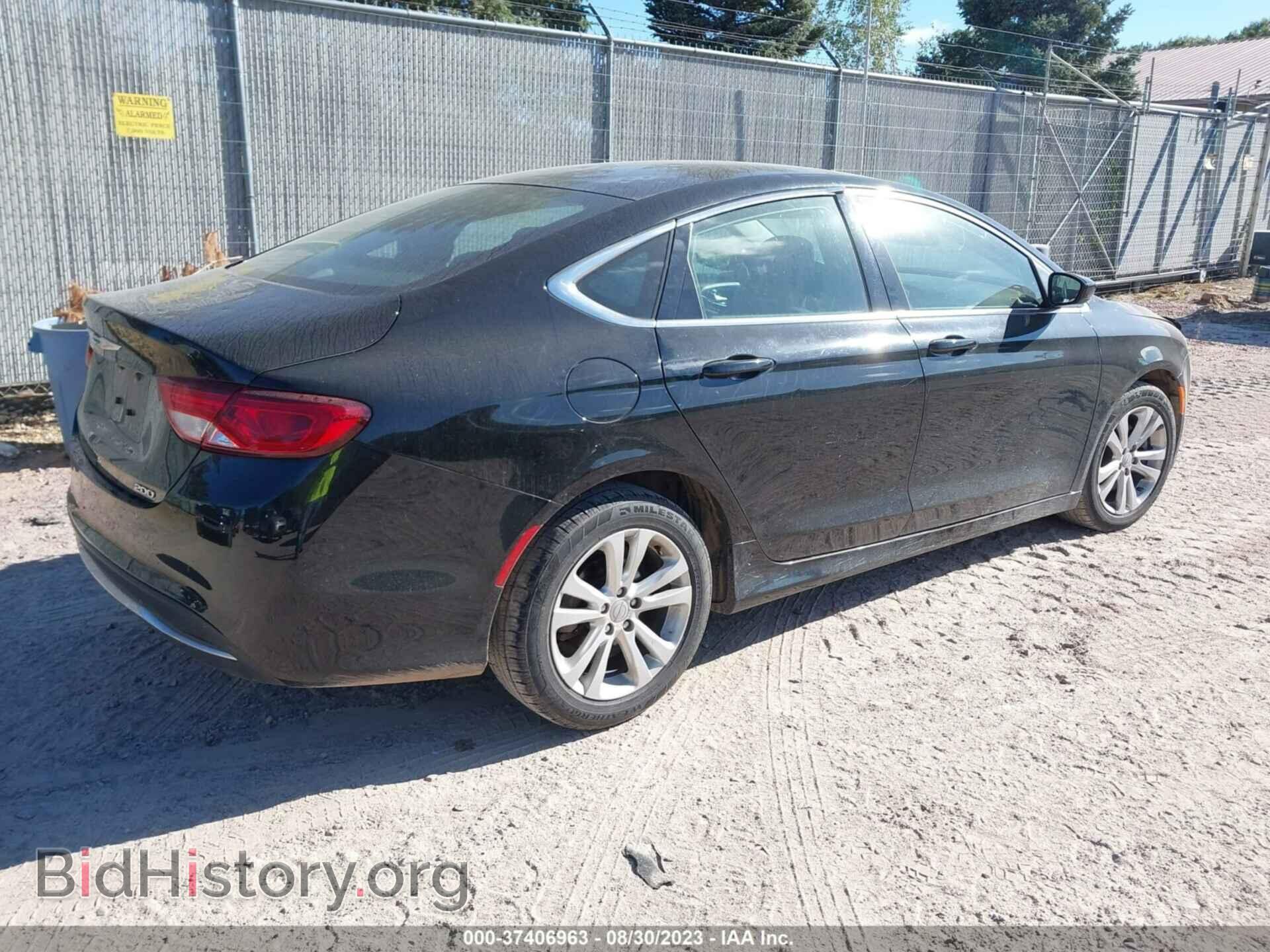 2015 CHRYSLER 200 - VIN: 1C3CCCAB9FN672838 - Фото 4