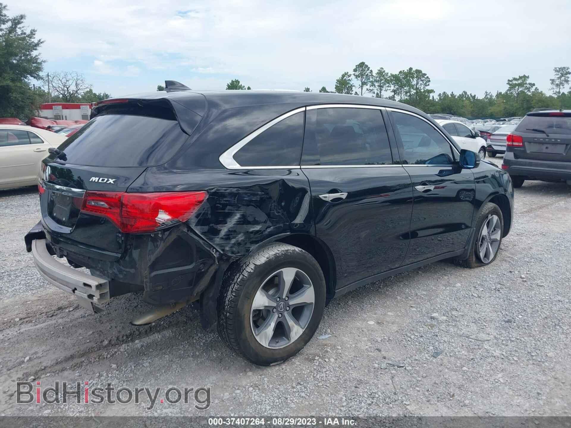 2016 ACURA MDX - VIN: 5FRYD3H26GB017975 - Фото 4