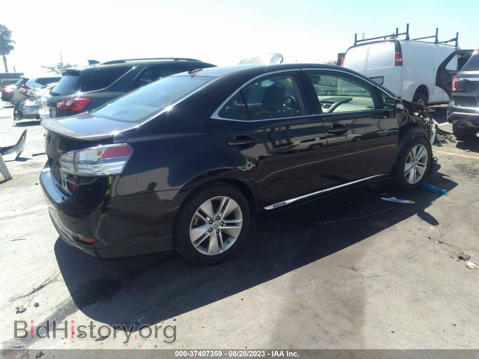2010 LEXUS HS 250H - VIN: JTHBB1BA1A2001306 - Фото 4