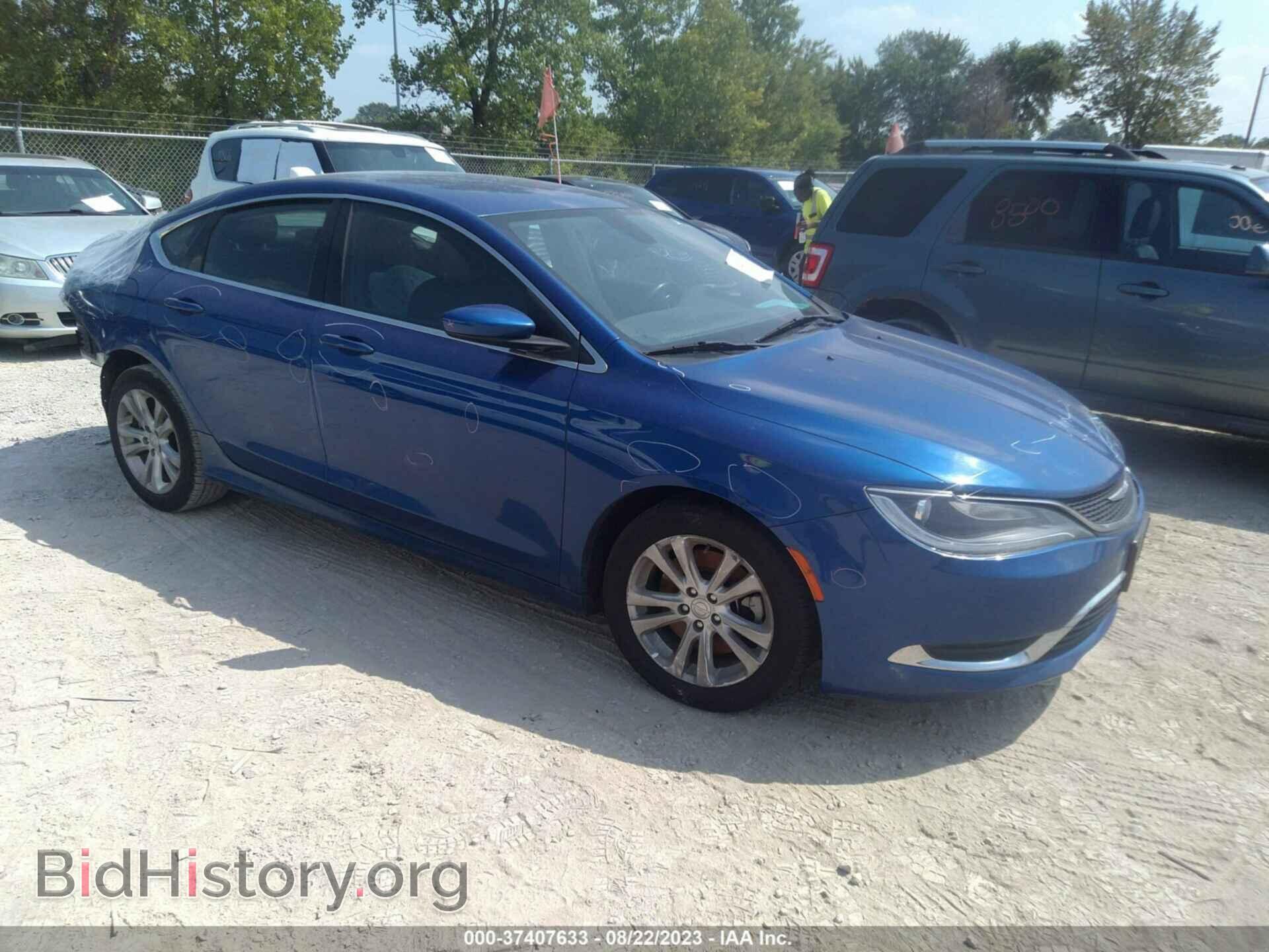 Фотография 1C3CCCAG5GN148437 - CHRYSLER 200 2016