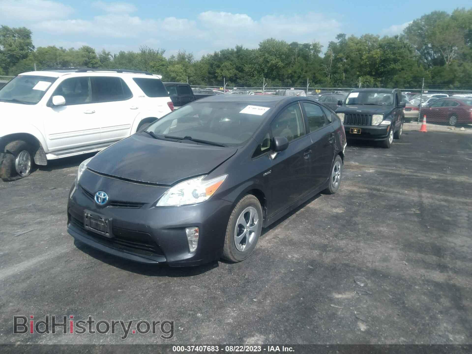 2014 TOYOTA PRIUS - VIN: JTDKN3DU4E0387295 - Фото 2
