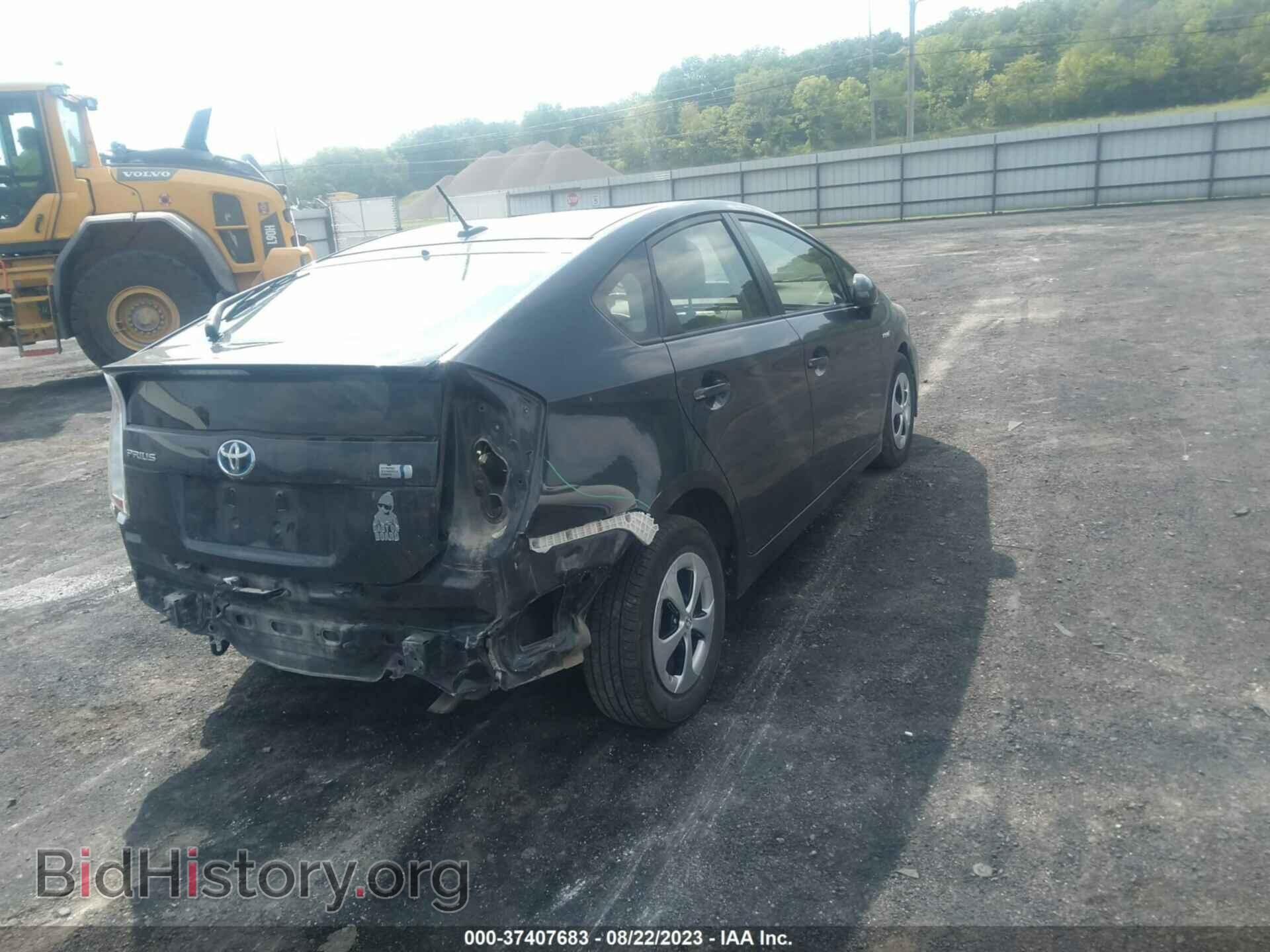 2014 TOYOTA PRIUS - VIN: JTDKN3DU4E0387295 - Фото 4