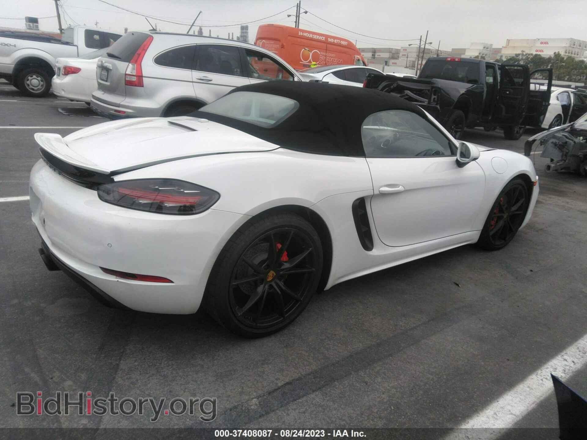 2017 PORSCHE 718 BOXSTER - VIN: WP0CB2A89HS241224 - Фото 4
