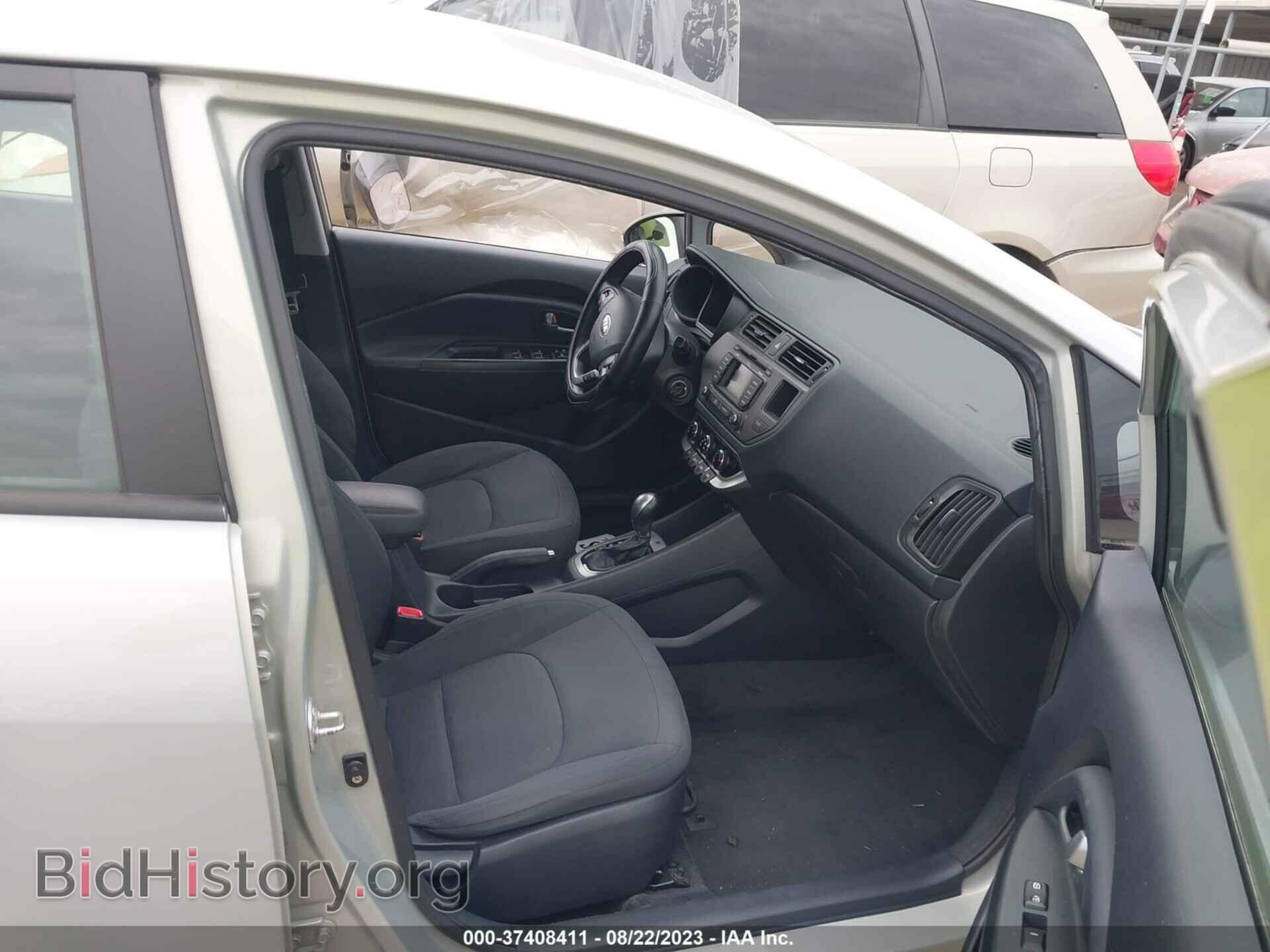 2013 KIA RIO - VIN: KNADN5A33D6177148 - Фото 5