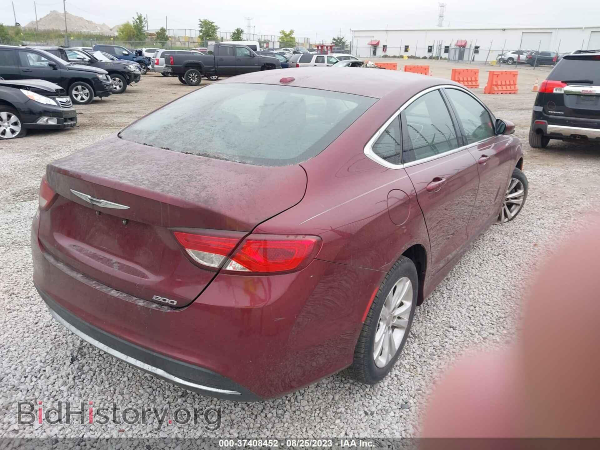 2015 CHRYSLER 200 - VIN: 1C3CCCAB9FN535348 - Фото 4