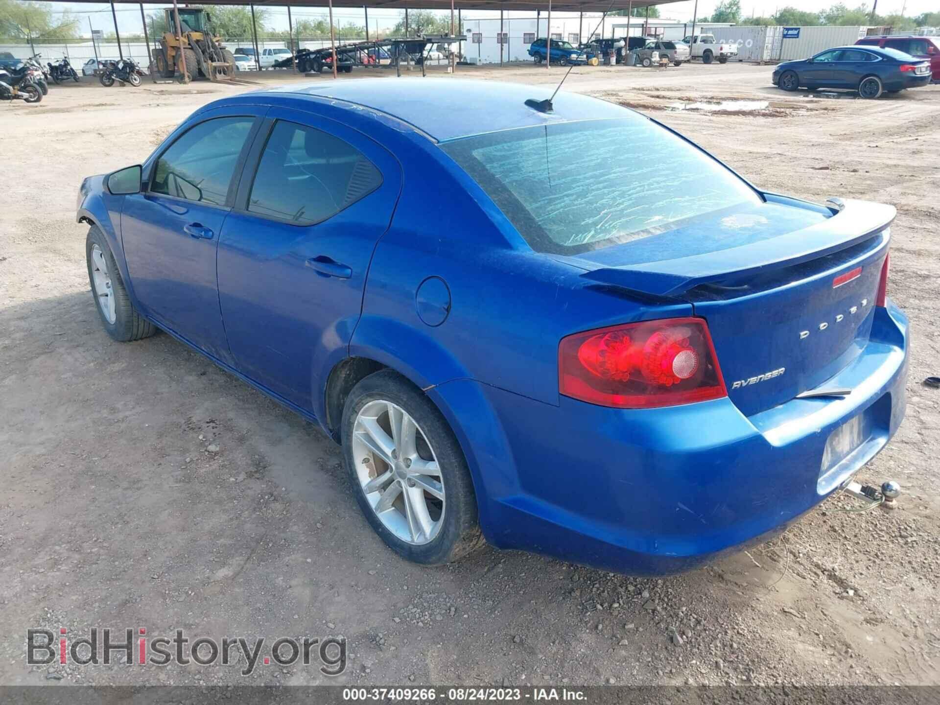 2013 DODGE AVENGER - VIN: 1C3CDZAG9DN552255 - Фото 3