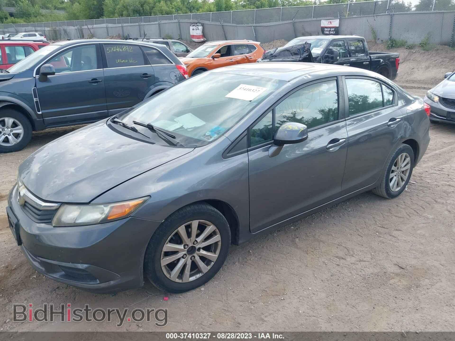 2012 HONDA CIVIC SDN - VIN: 19XFB2F84CE036086 - Фото 2