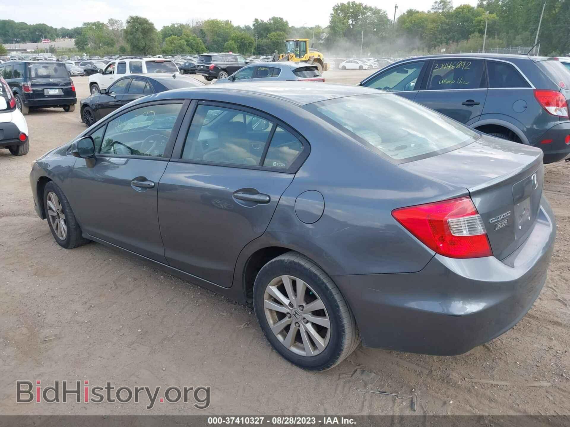 2012 HONDA CIVIC SDN - VIN: 19XFB2F84CE036086 - Фото 3