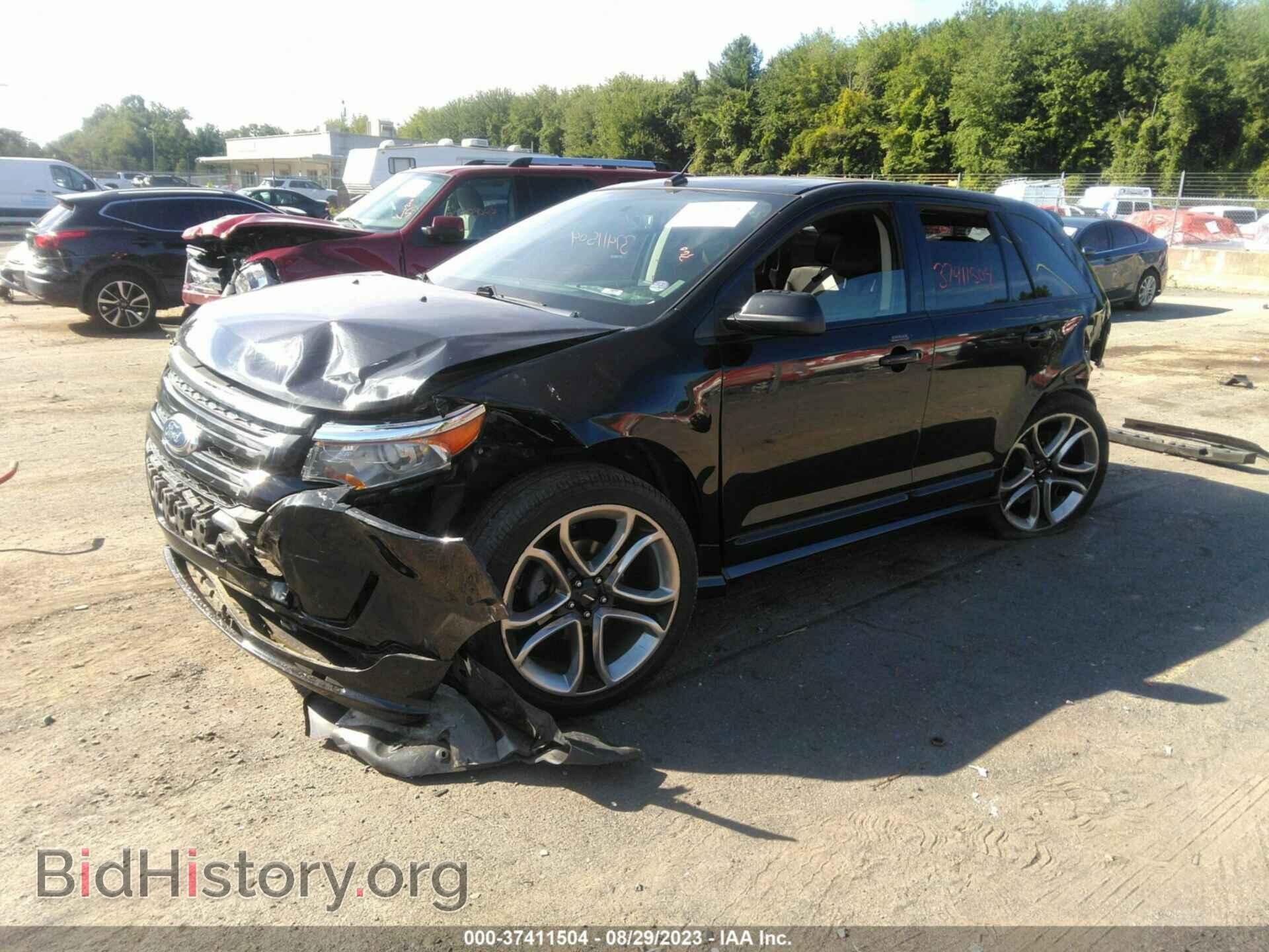 2014 FORD EDGE - VIN: 2FMDK4AK8EBB27129 - Фото 2