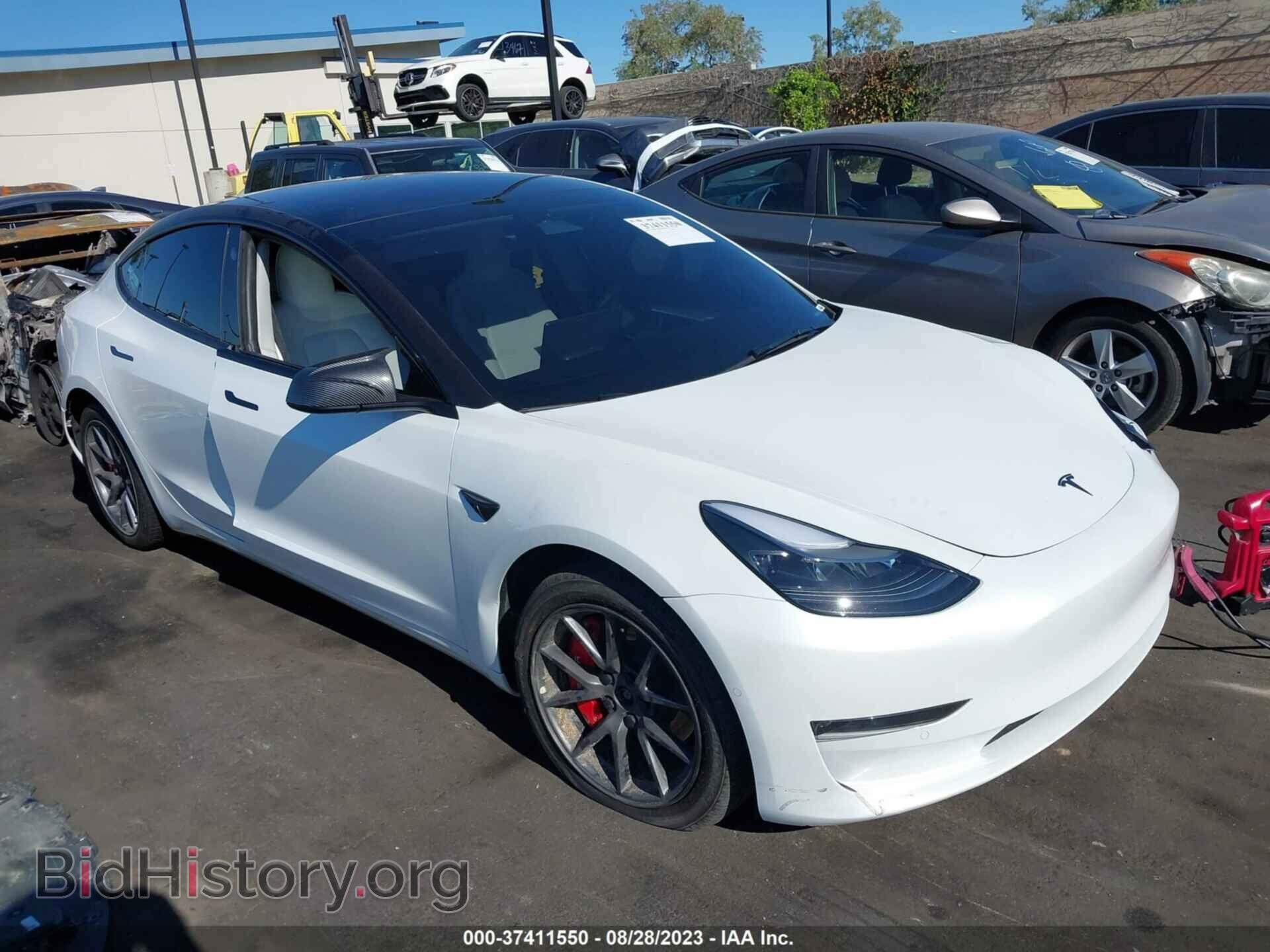 Фотография 5YJ3E1EB0NF329790 - TESLA MODEL 3 2022
