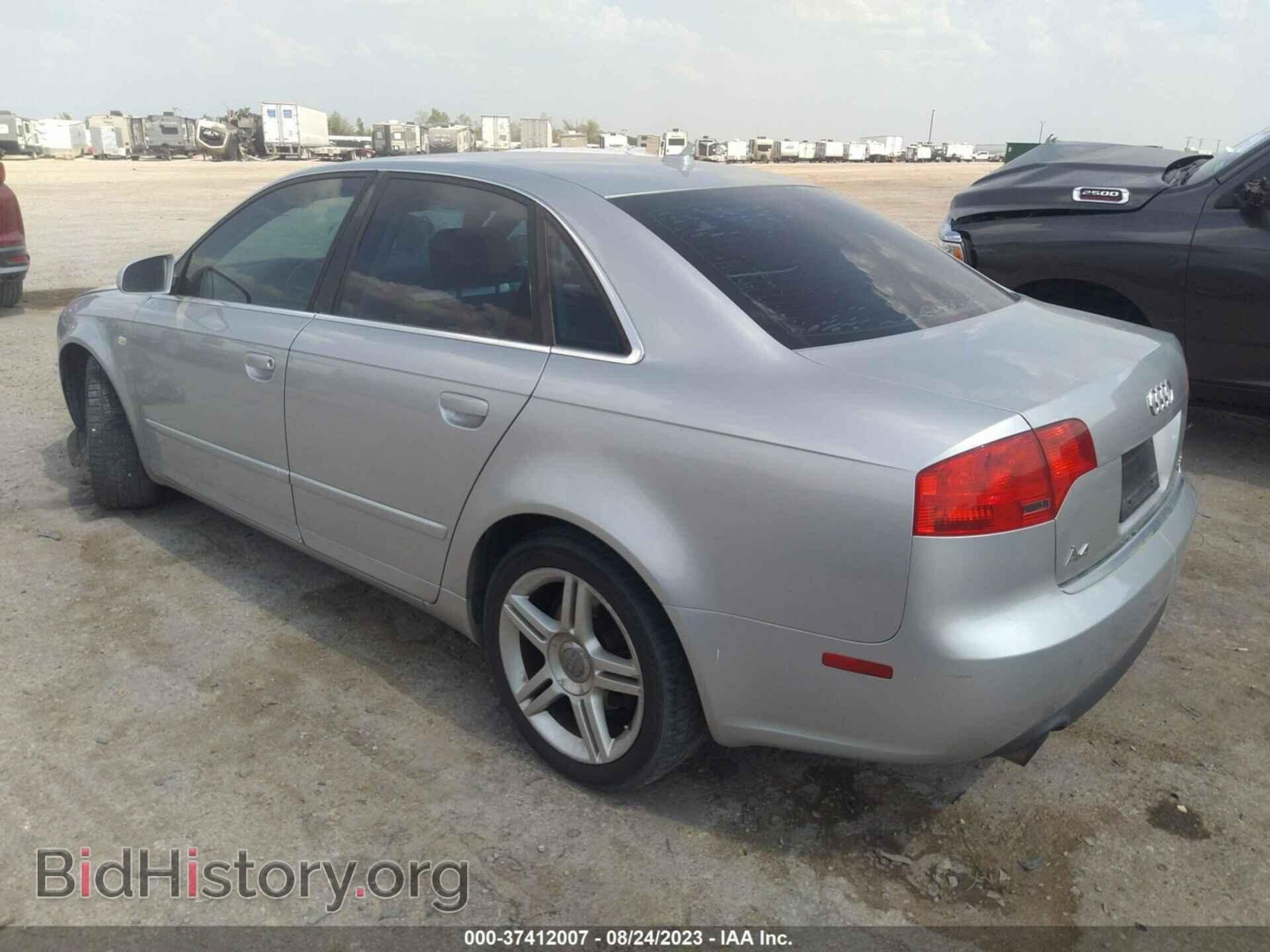 2007 AUDI A4 - VIN: WAUDF78EX7A061186 - Фото 3