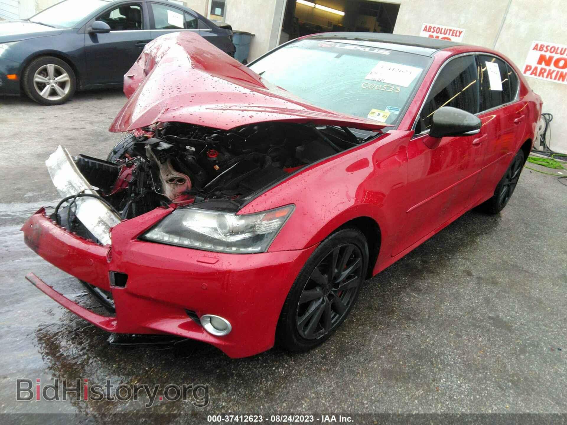 2013 LEXUS GS 350 - VIN: JTHCE1BL7D5000533 - Фото 2