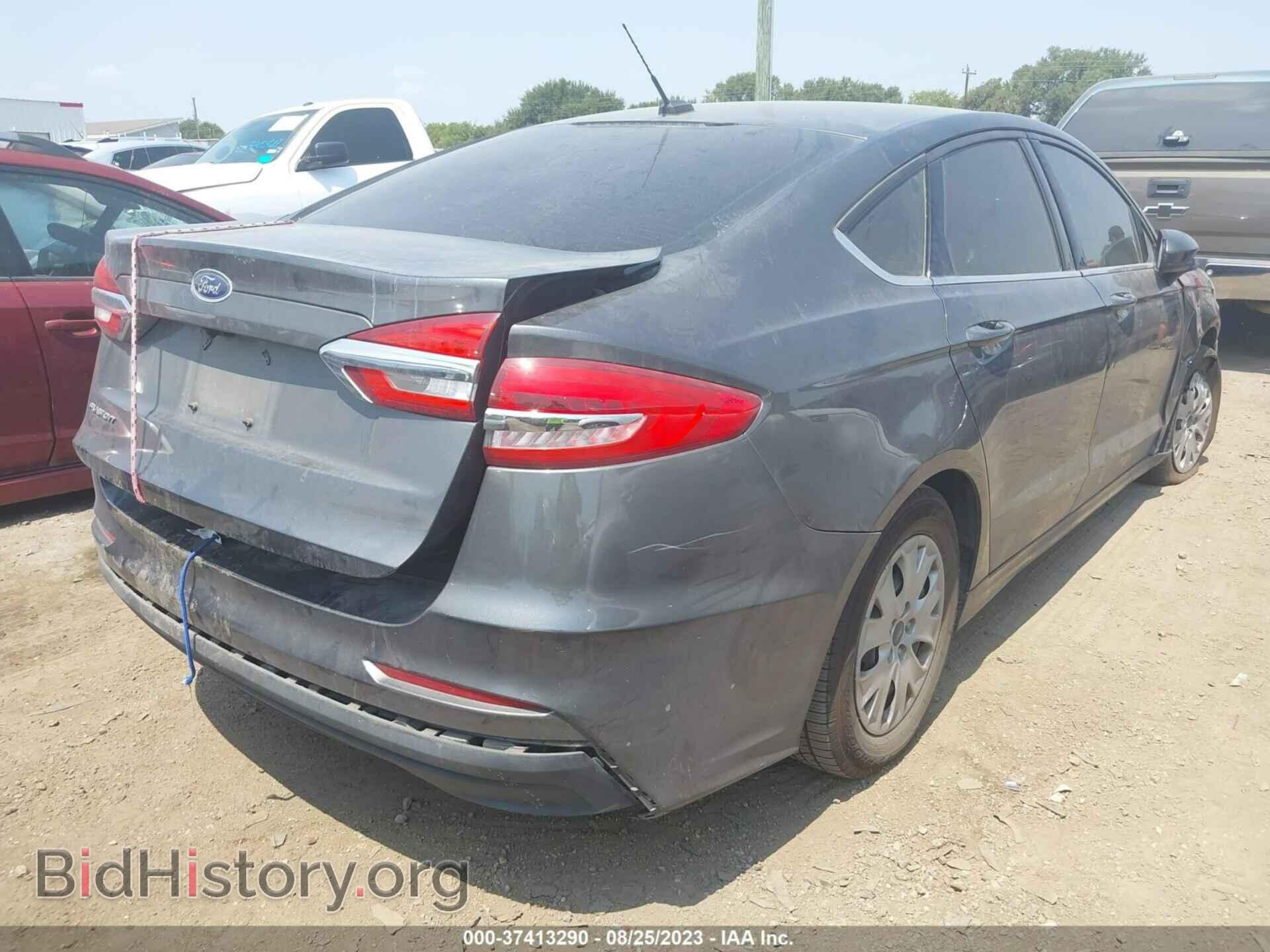 2019 FORD FUSION - VIN: 3FA6P0G76KR113713 - Фото 4