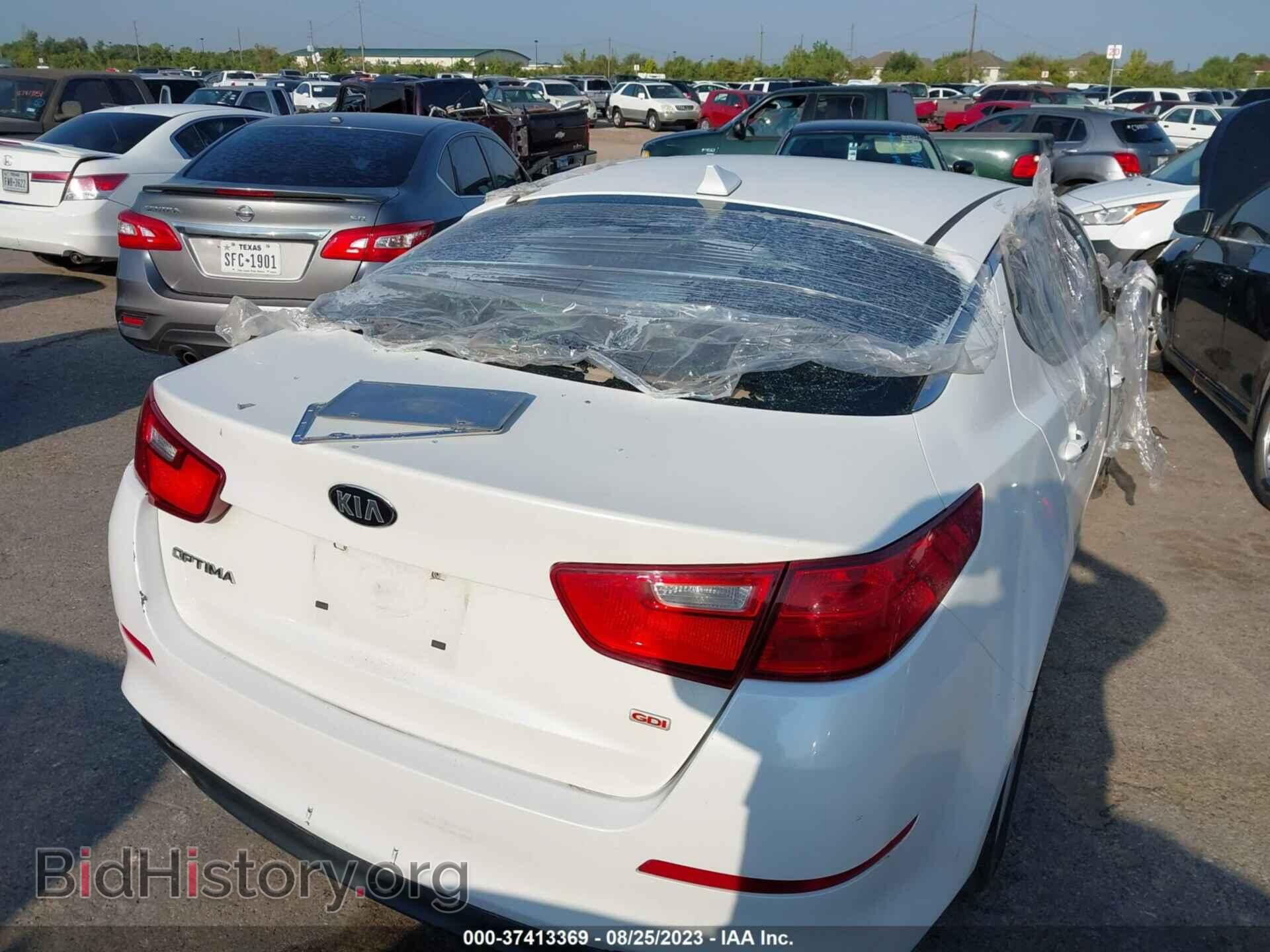 2015 KIA OPTIMA - VIN: KNAGM4A75F5616758 - Фото 4