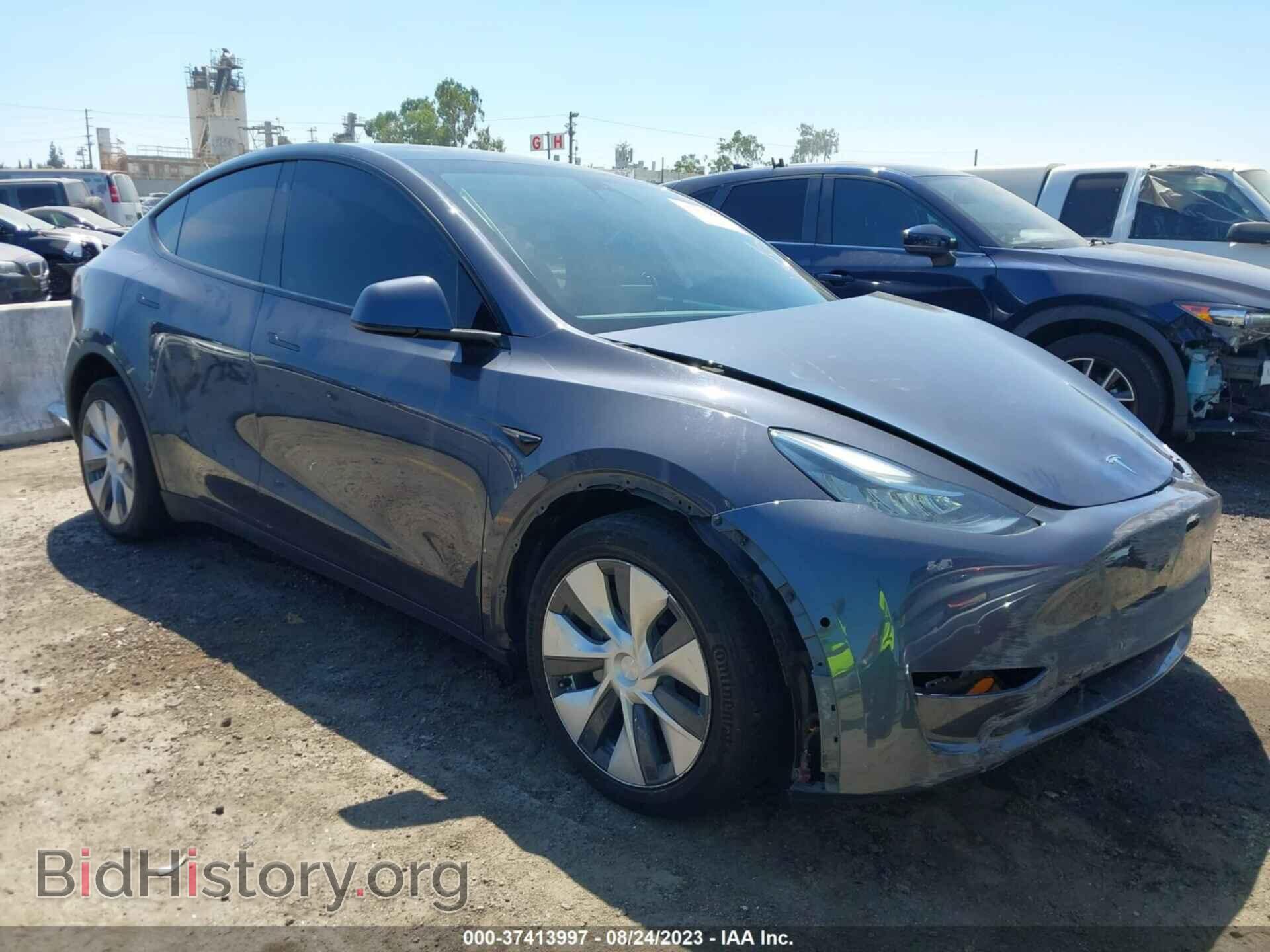 Photo 7SAYGAEE2NF341470 - TESLA MODEL Y 2022