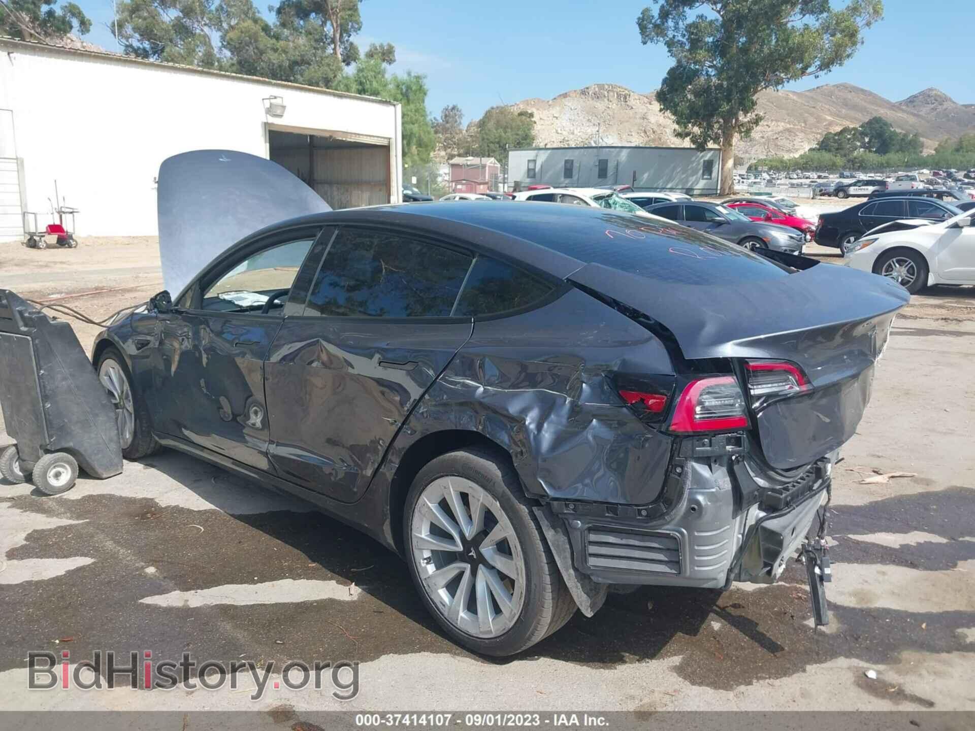 2022 TESLA MODEL 3 - VIN: 5YJ3E1EB3NF363495 - Photo 3