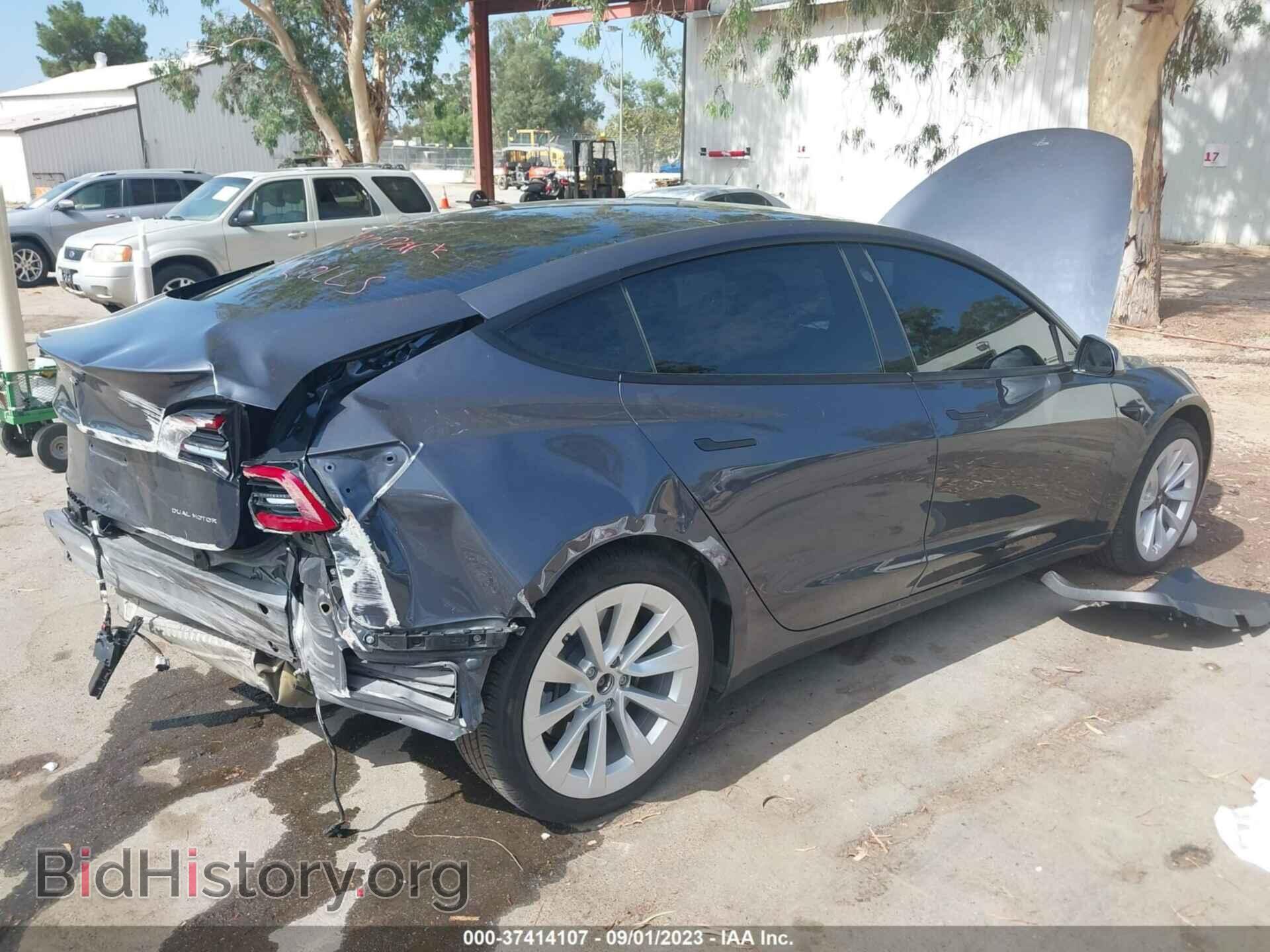 2022 TESLA MODEL 3 - VIN: 5YJ3E1EB3NF363495 - Photo 4